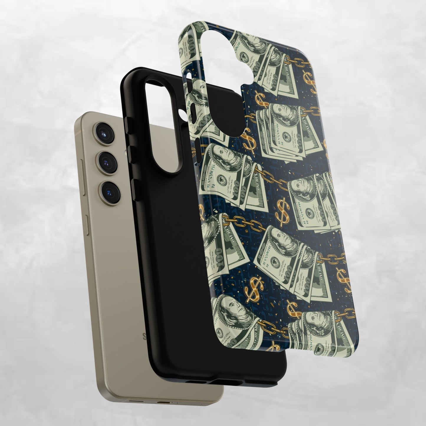Money Motivation Phone Case, Tough Cases for iPhone, Money Design Phone Accessory, Trendy Tech Gifts, Unique Phone Cover