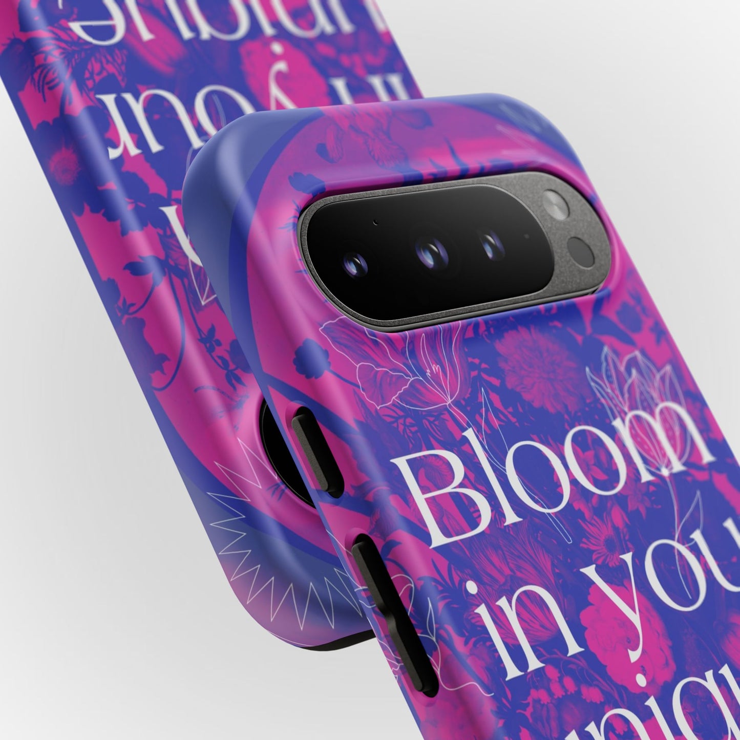 Bloom in Your Unique Way Phone Case - Tough and Stylish Design