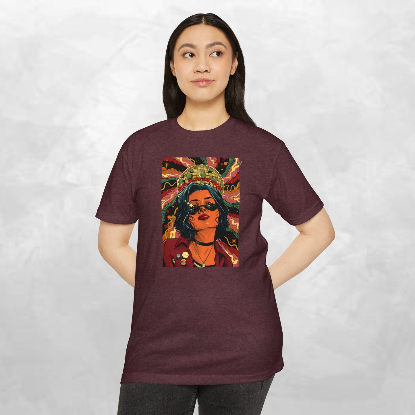 Bohemian Graphic T-Shirt - Vibrant Art Tee for Creative Souls