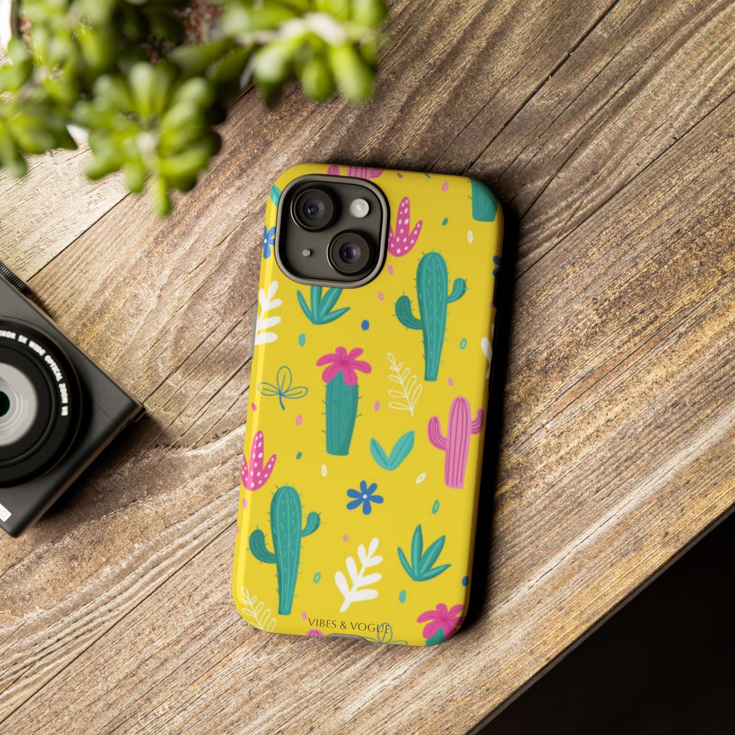Cactus Phone Case - Tough Cases for Nature Lovers