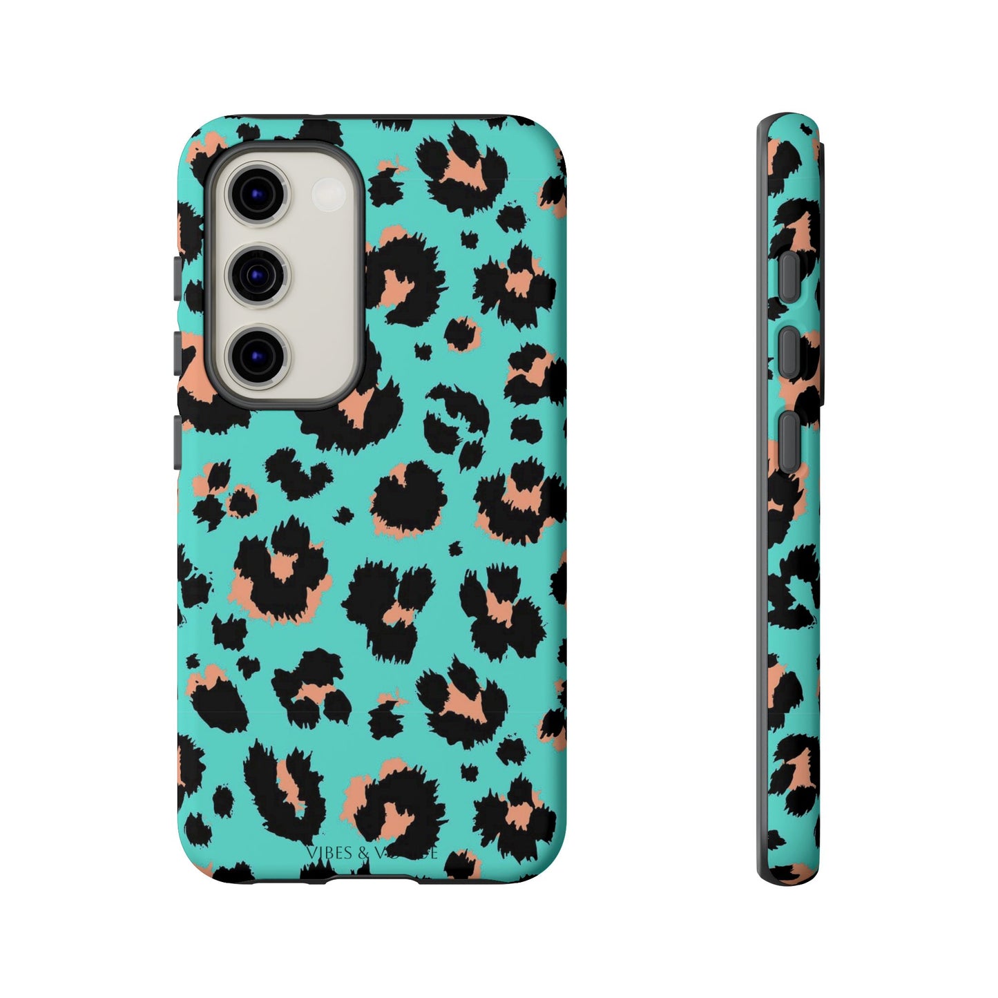 Leopard Print Phone Case, Tough Phone Case, Wild Style Accessory, Animal Print Cover, Stylish Phone Protection