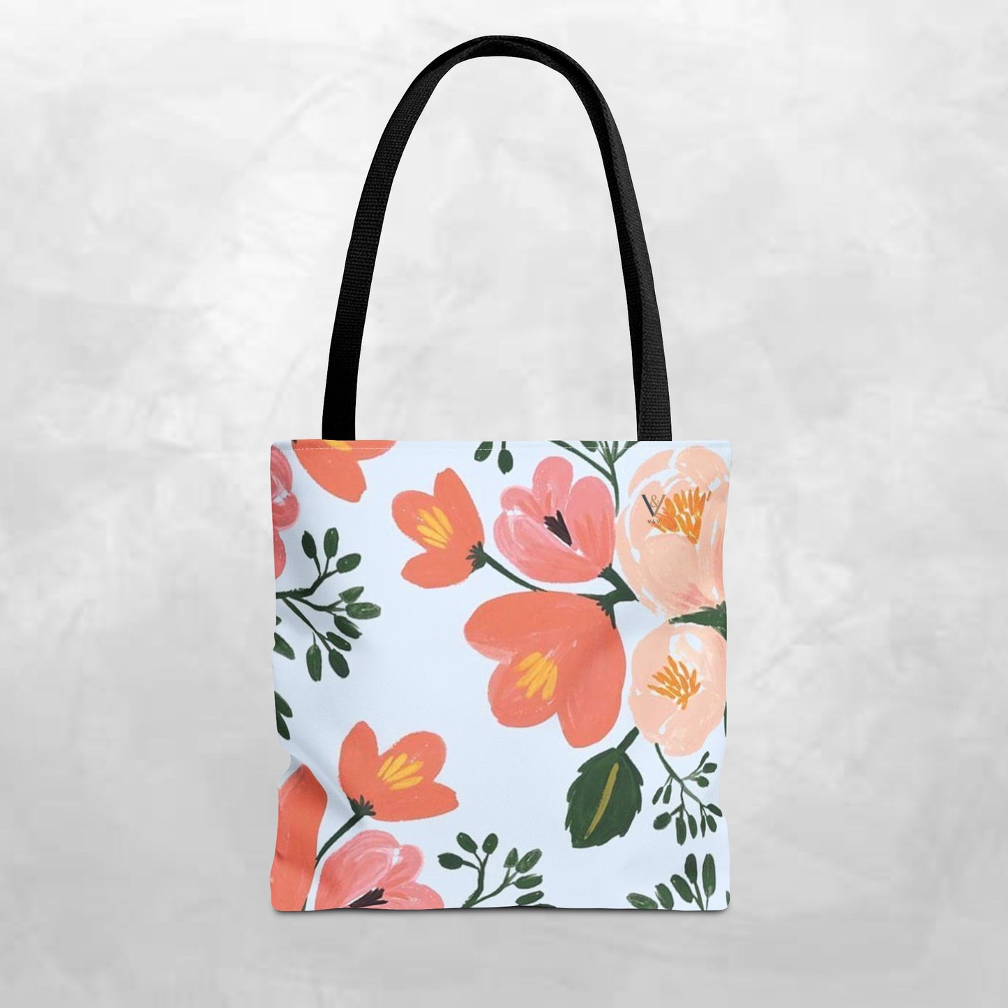 Floral Tote Bag, Stylish Shopping Bag, Eco-Friendly Tote, Beach Bag, Gift for Her, Spring Accessory