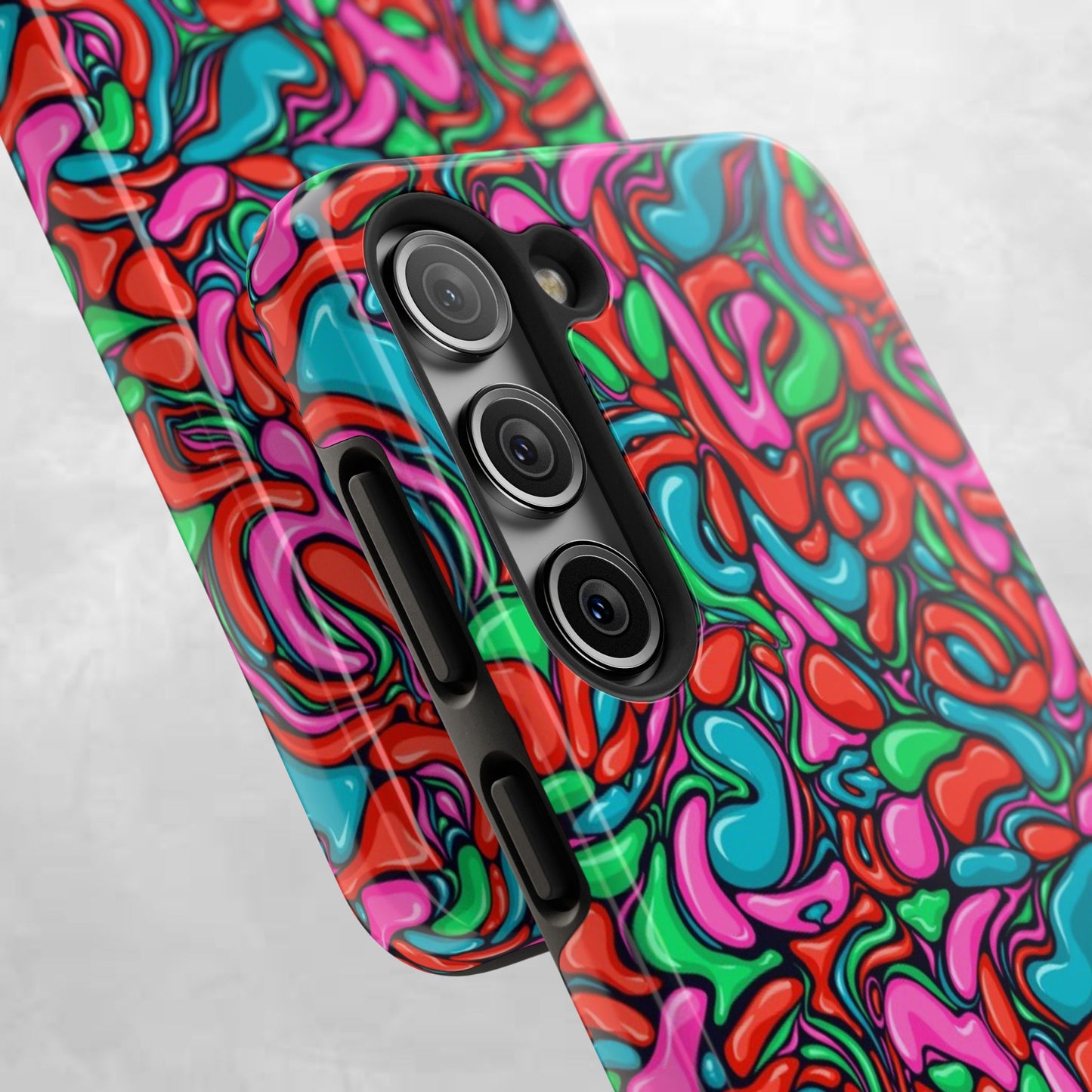 Vibrant Tough Phone Cases - Colorful Abstract Designs for Teens & Adults, Perfect Gift for Birthdays, Holidays, & Everyday Use