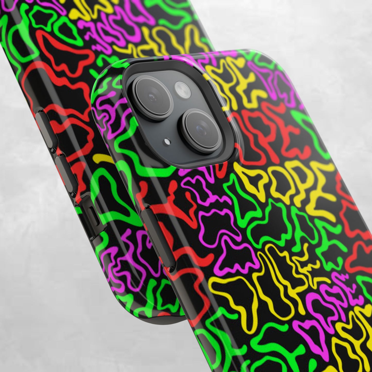 Colorful Magnetic Phone Cases, Funky Case for Teens, Cool Phone Accessories, Unique Gift for Friends, Vibrant Tough Cases, Phone Protection