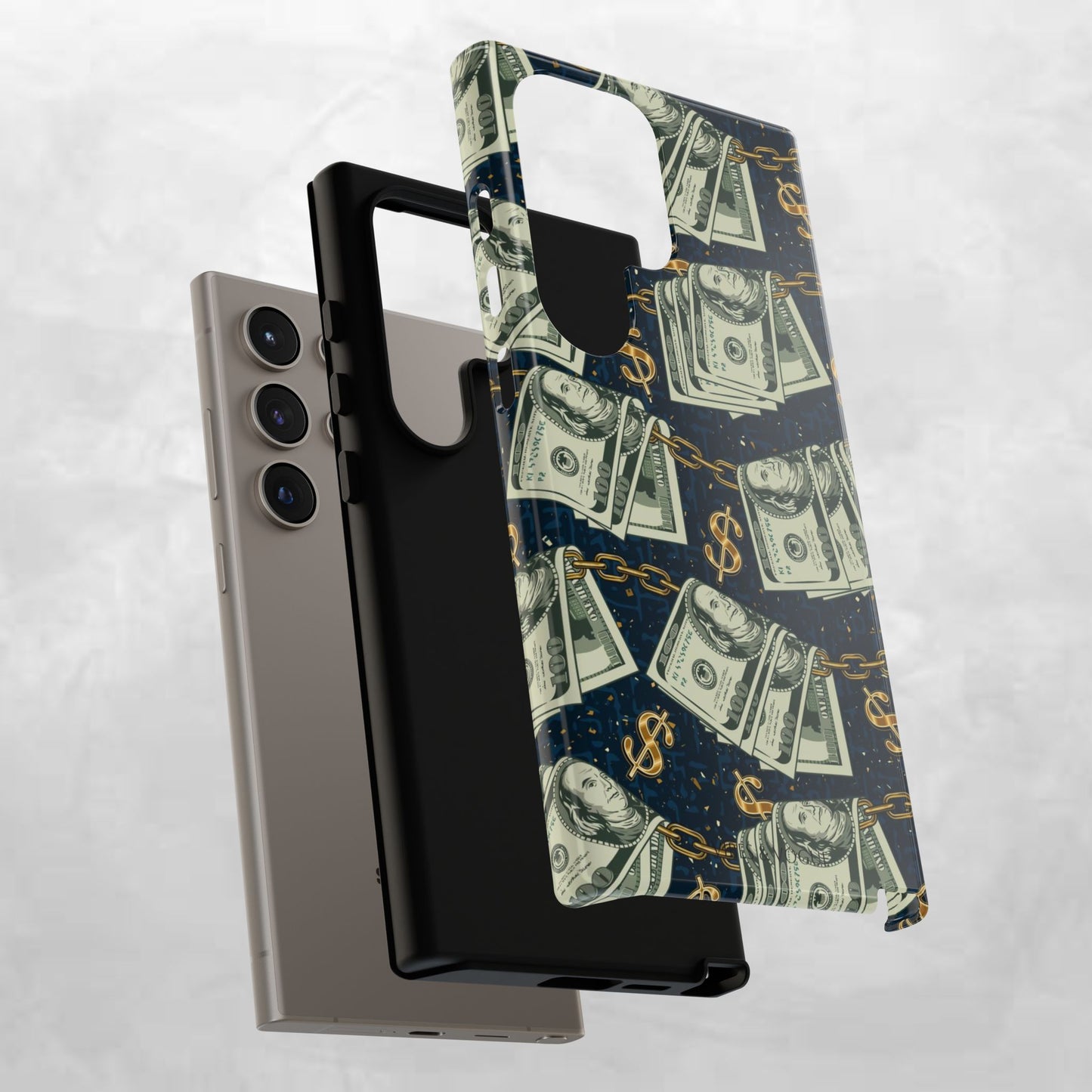Money Motivation Phone Case, Tough Cases for iPhone, Money Design Phone Accessory, Trendy Tech Gifts, Unique Phone Cover