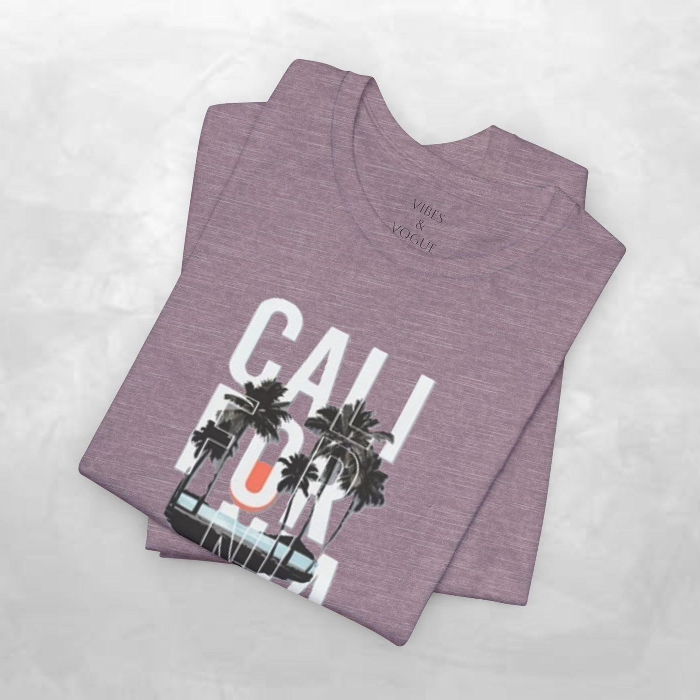 California Vibes Unisex Tee, Summer Fun T-Shirt, Casual Wear, Beach Day Shirt, Gift for Travelers, Holiday Fashion