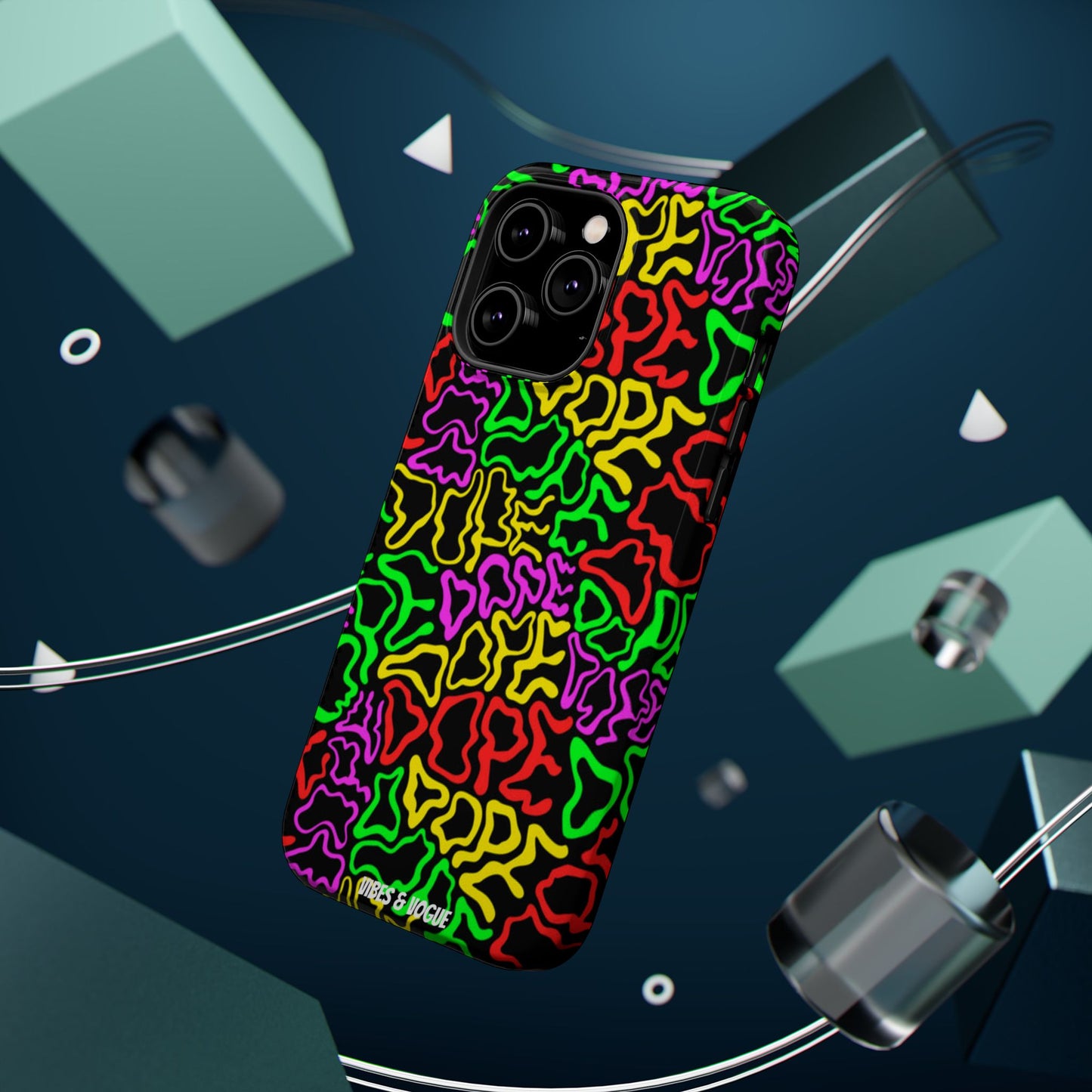 Colorful Magnetic Phone Cases, Funky Case for Teens, Cool Phone Accessories, Unique Gift for Friends, Vibrant Tough Cases, Phone Protection