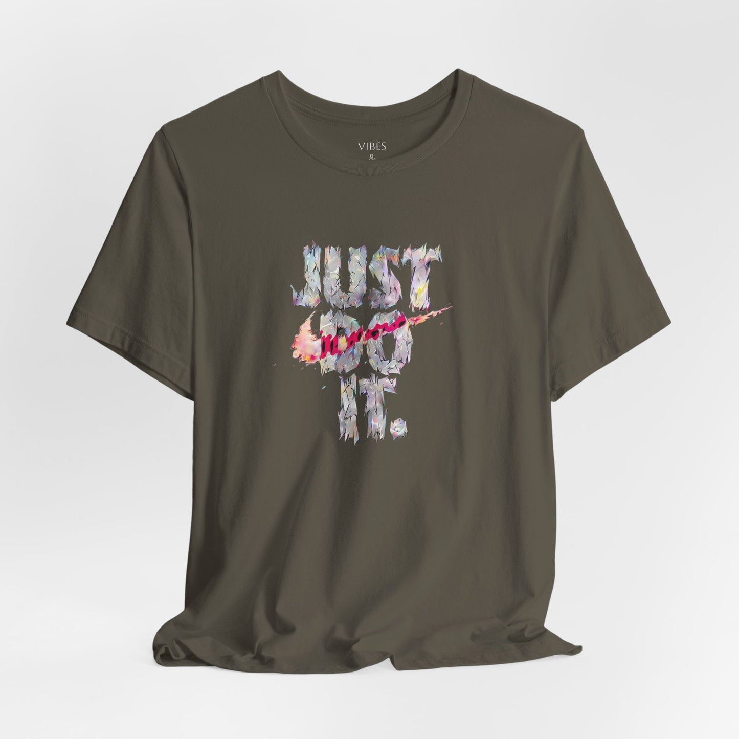Motivational Graphic Tee - Unisex Jersey Short Sleeve T-Shirt, Just Do It Shirt, Casual Wear, Fitness Apparel, Gift Idea