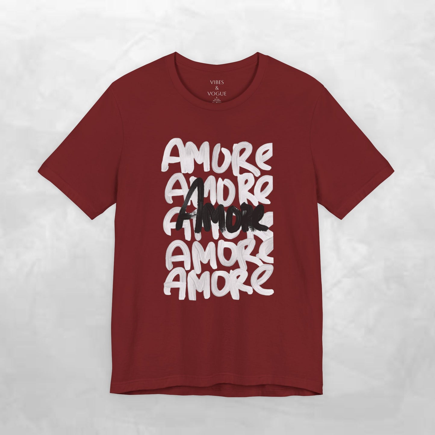 Vibes & Vogue Unisex Short Sleeve Tee - Trendy Graphic Tee for Fashion Lovers