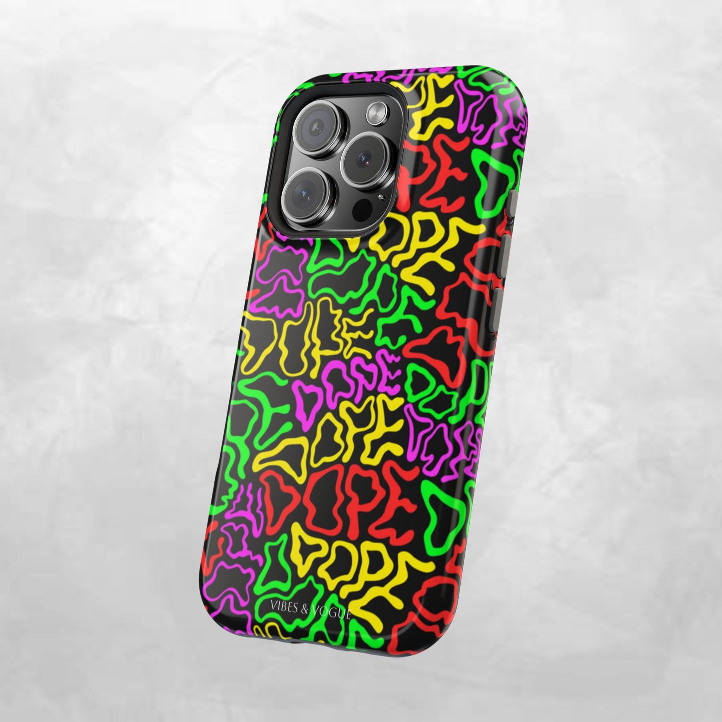 Colorful Magnetic Phone Cases, Funky Case for Teens, Cool Phone Accessories, Unique Gift for Friends, Vibrant Tough Cases, Phone Protection
