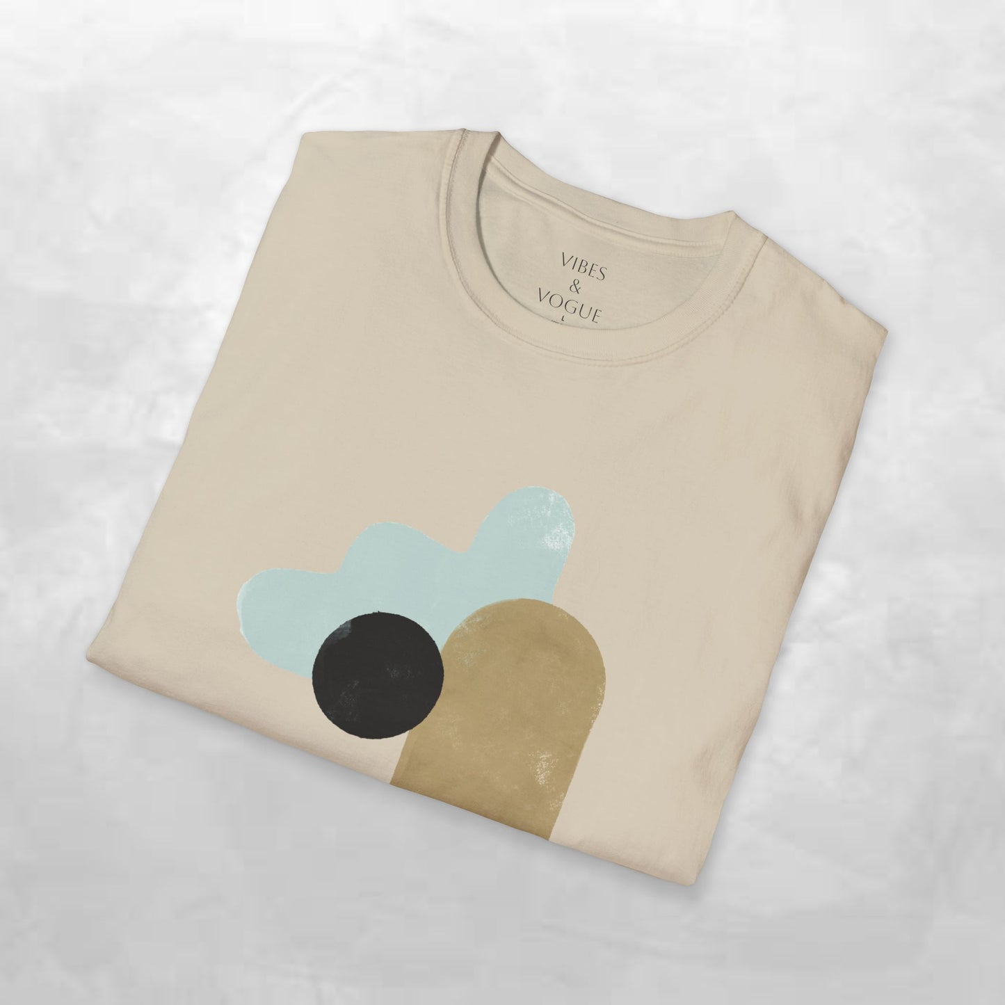 Vibes & Vogue Unisex Softstyle T-Shirt - Trendy Casual Wear for Art Lovers