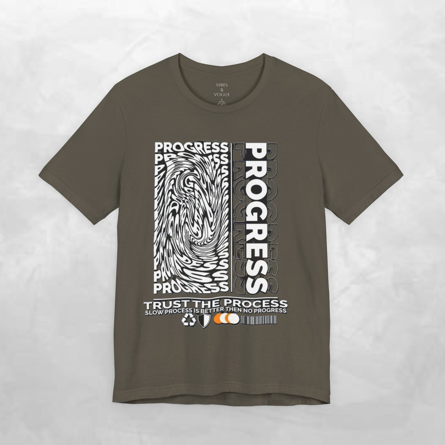 Trust the Process Graphic Tee, Motivational Shirt, Fitness Apparel, Gift for Athletes, Casual Wear, Inspirational Fashion