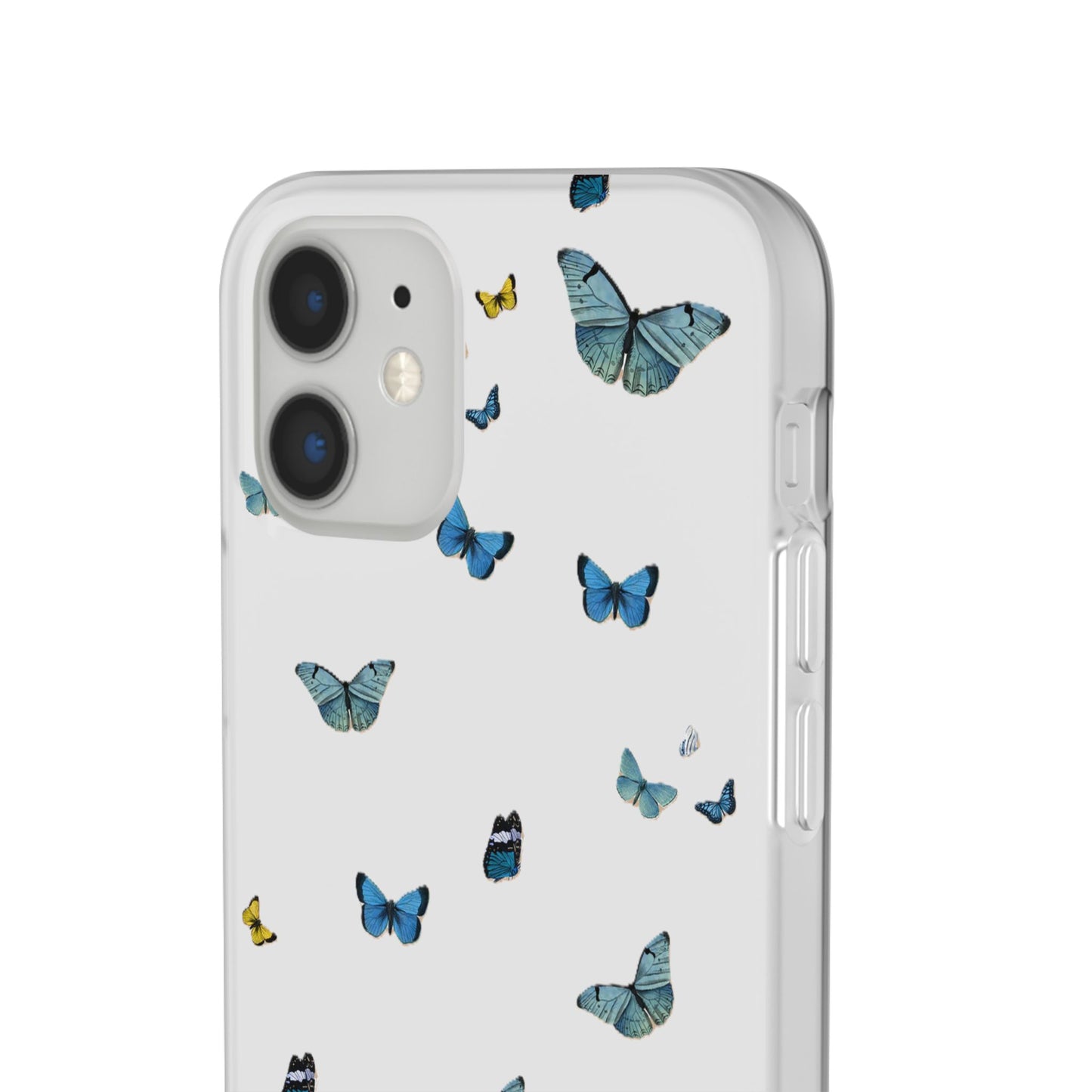 Butterfly Vibes Phone Case, Flexible Phone Cover, Elegant Phone Accessory, Gift for Nature Lovers, Spring Decor, Eco-Friendly Case