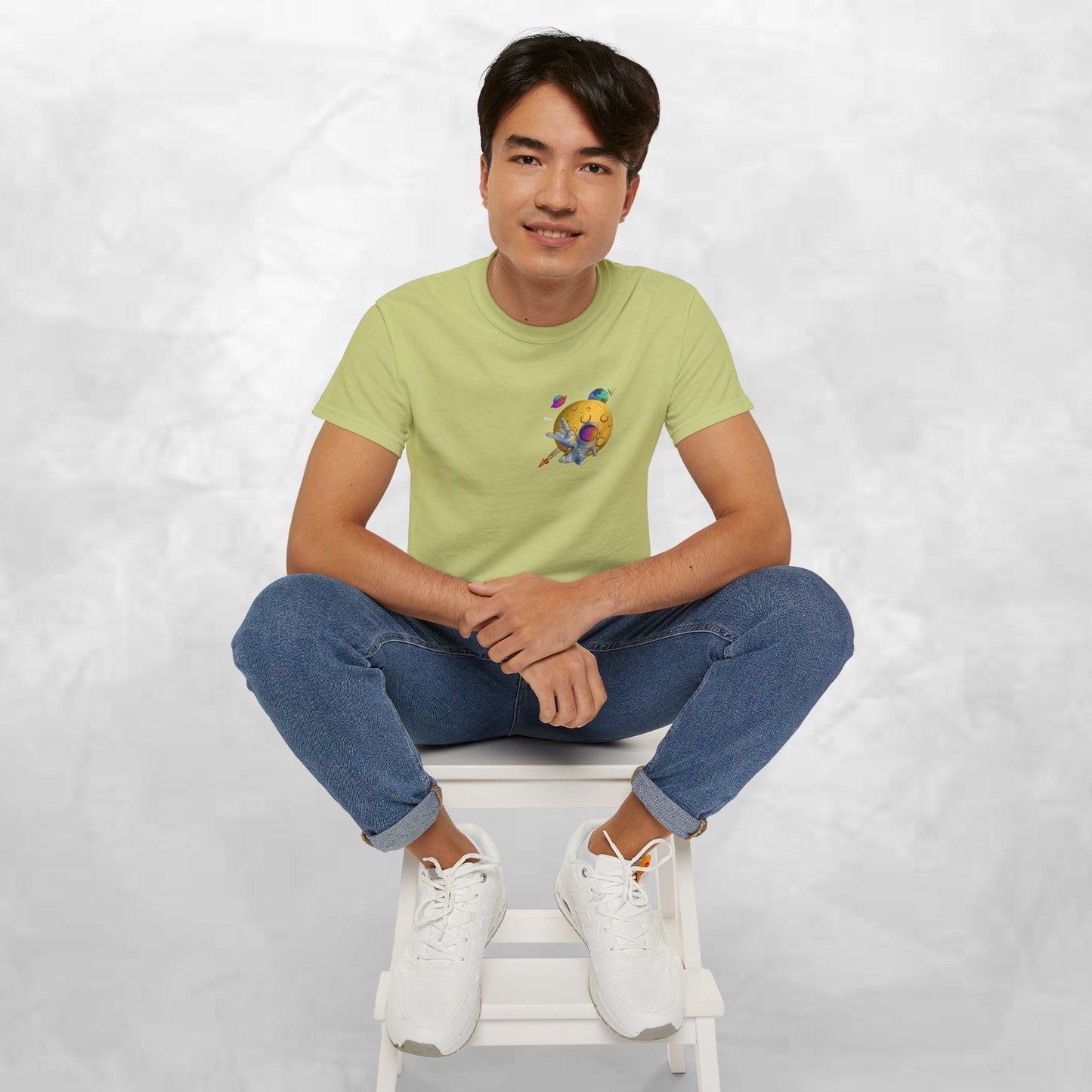 Funny Graphic Tee – "Happy Taco" Design for Food Lovers