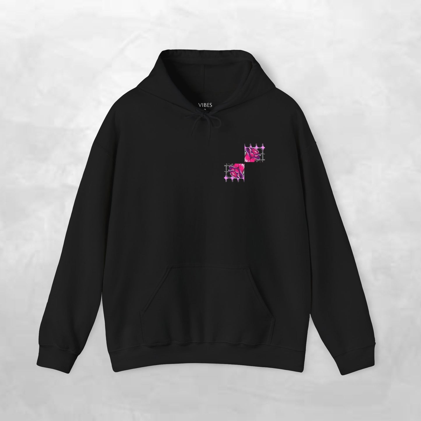 Intuitive Blooms Hoodie, Cozy Sweatshirt, Artistic Apparel, Unique Gift, Comfortable Fashion