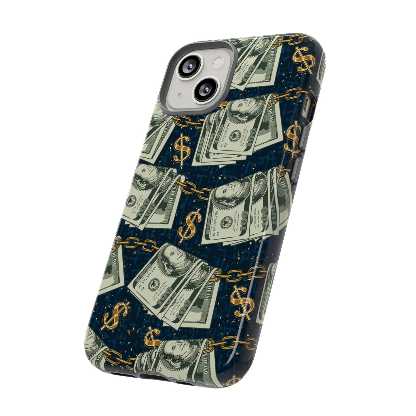 Money Motivation Phone Case, Tough Cases for iPhone, Money Design Phone Accessory, Trendy Tech Gifts, Unique Phone Cover