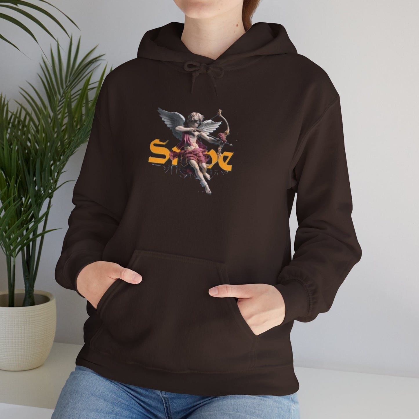 Chic Graphic Hoodie - Unisex Heavy Blend™ Sweatshirt, Casual Wear, Street Style, Gift for Him/Her, Comfortable Fashion, Trendy Apparel