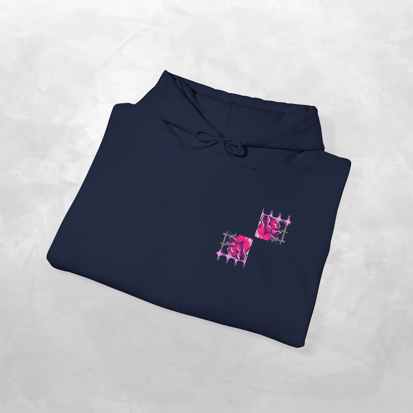 Intuitive Blooms Hoodie, Cozy Sweatshirt, Artistic Apparel, Unique Gift, Comfortable Fashion