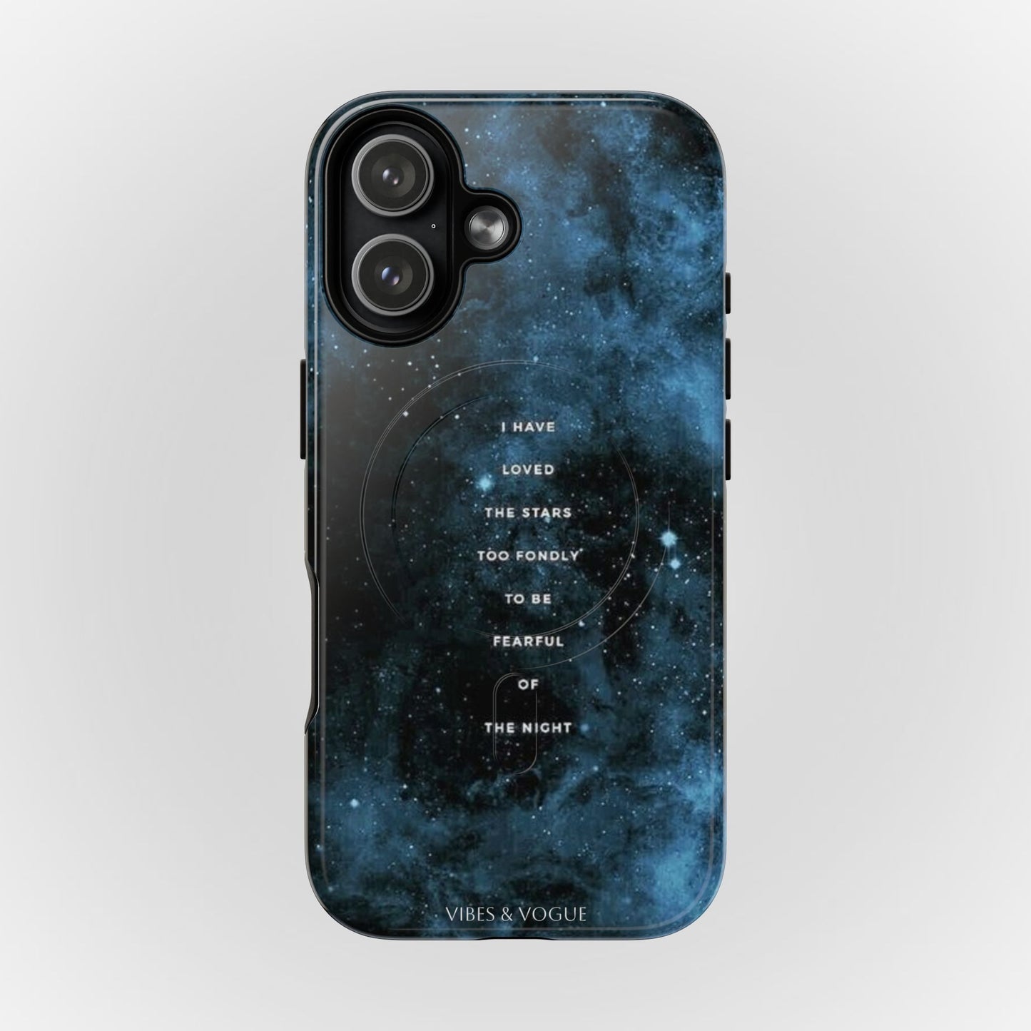 Galaxy-Inspired Tough Magnetic Phone Case - "I Have Loved the Stars"