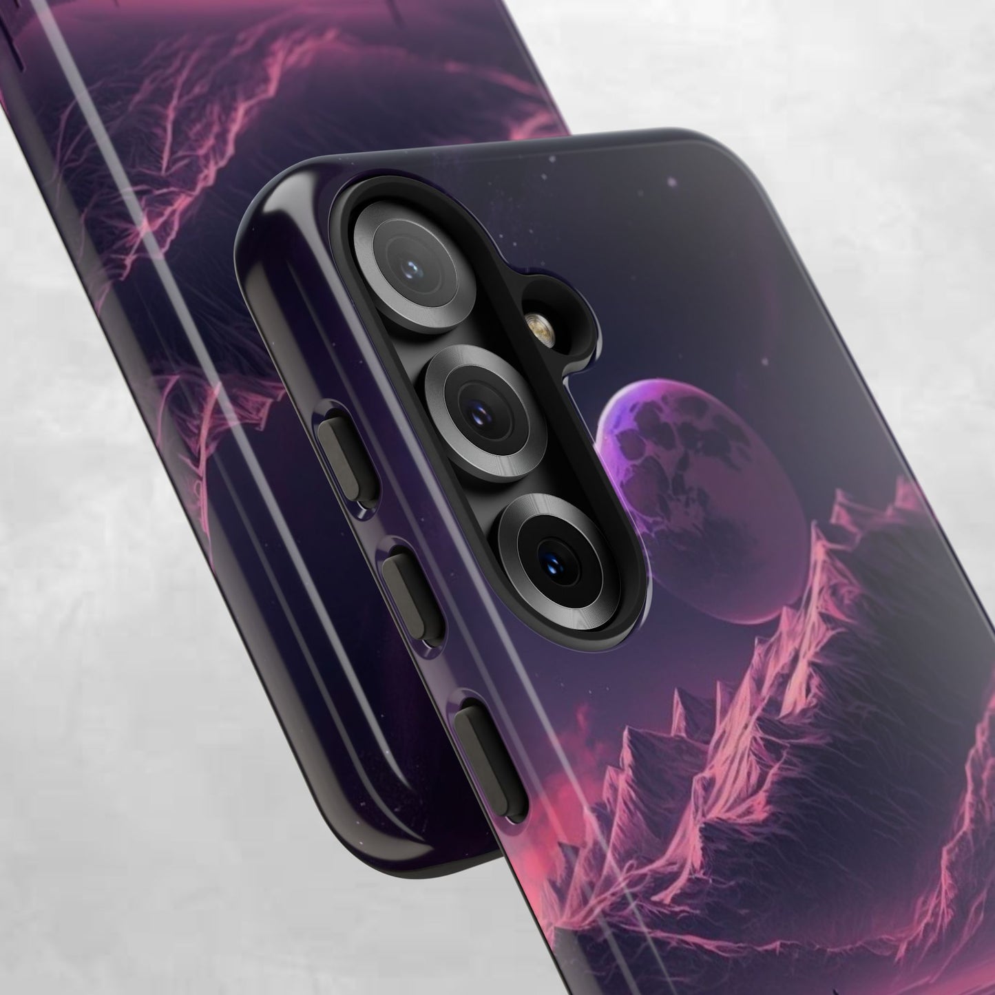 Futuristic Phone Case, Galaxy Aesthetic, Cosmic Art, Stylish Protection, Gifts for Tech Lovers