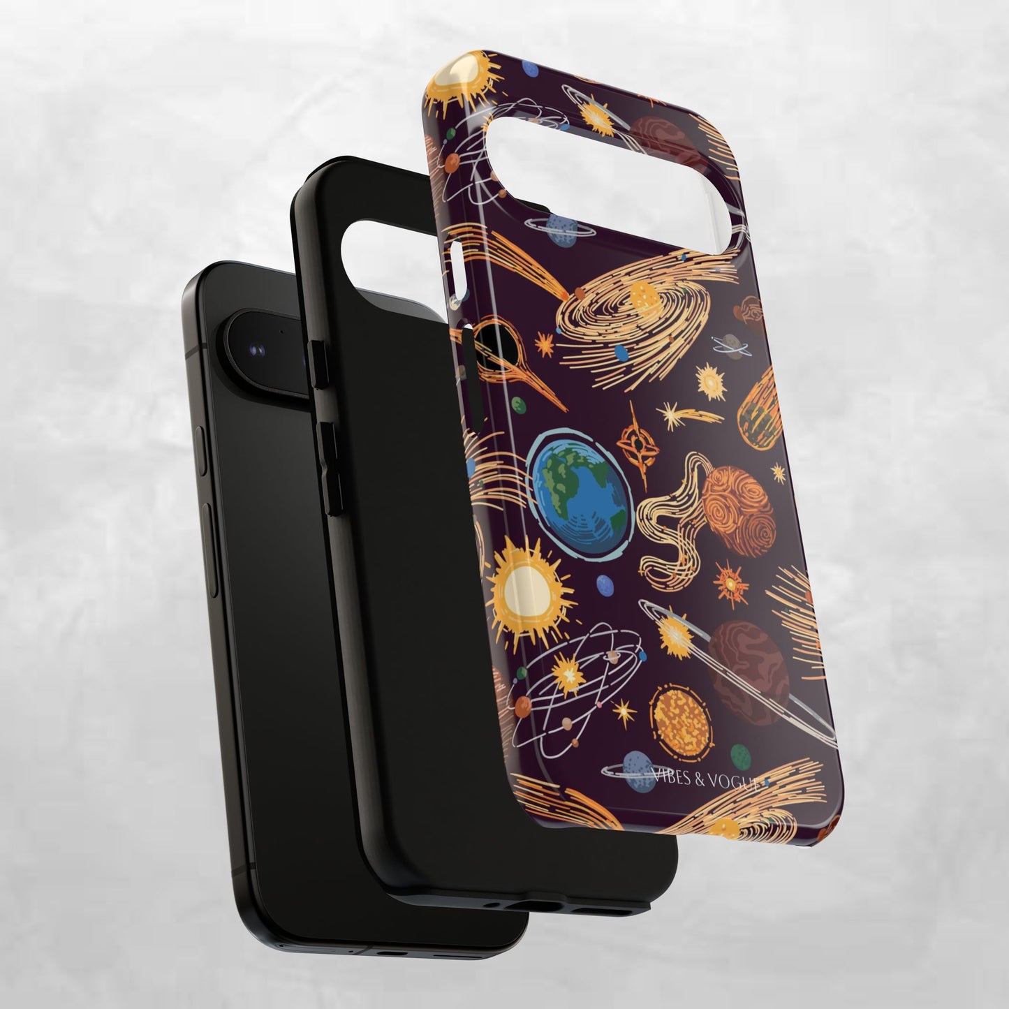 Space-Themed Phone Case - Cosmic Galaxy Design, Durable Protective Cover, Unique Gift, Celestial Lover's Accessory