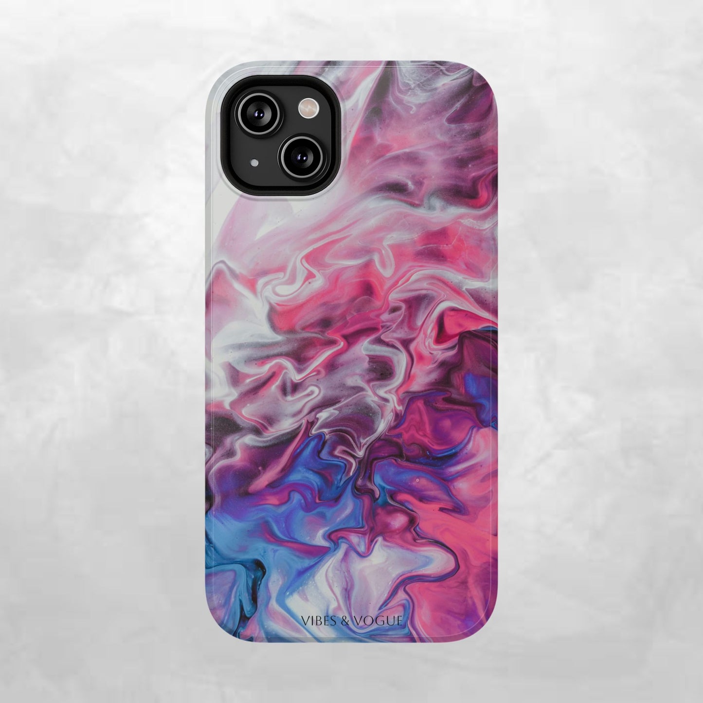 Vibrant Phone Case for Trendsetters | Abstract Marble Design, Impact-Resistant, Stylish Tech Accessory, Perfect Gift