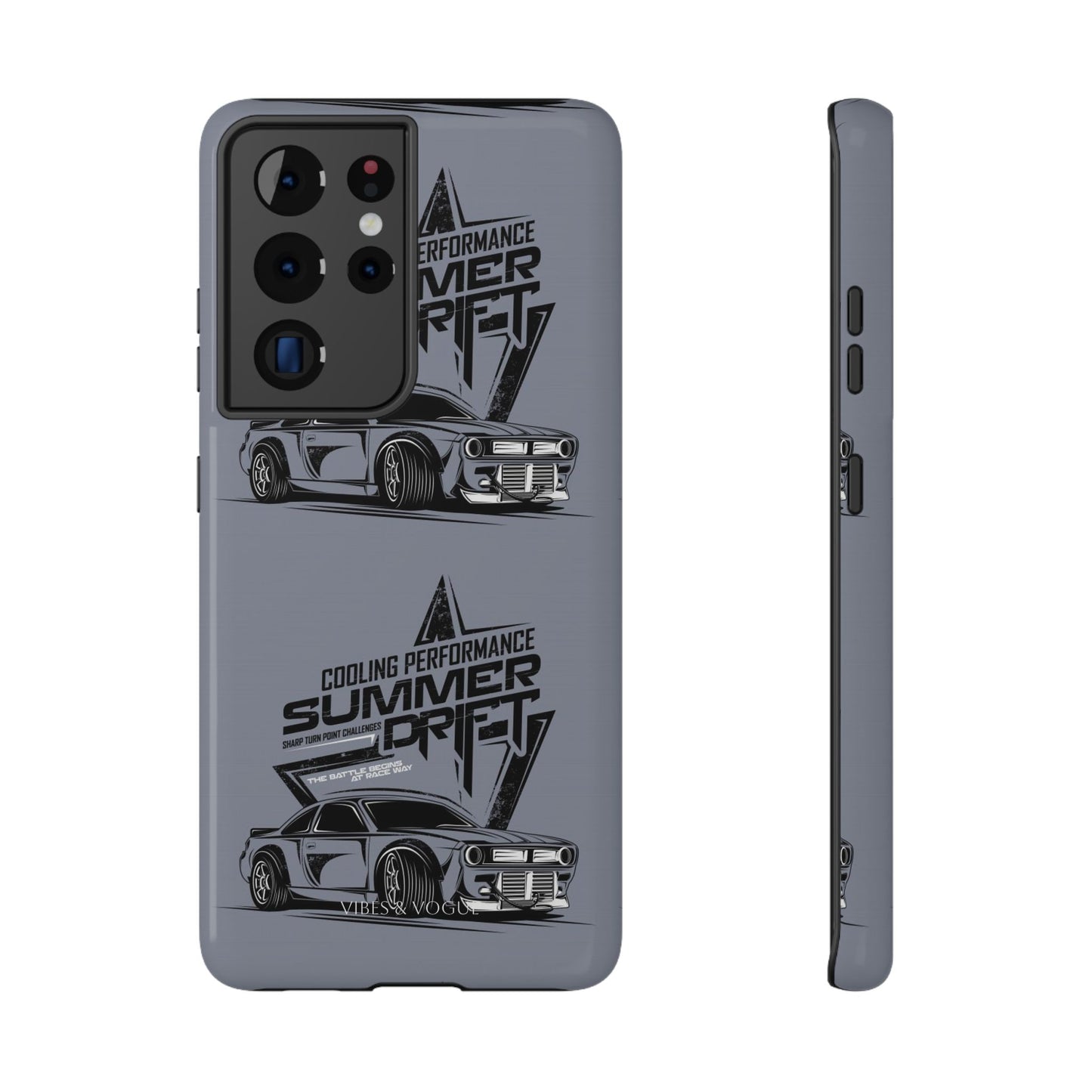 Summer Drift Racing Impact-Resistant Phone Case