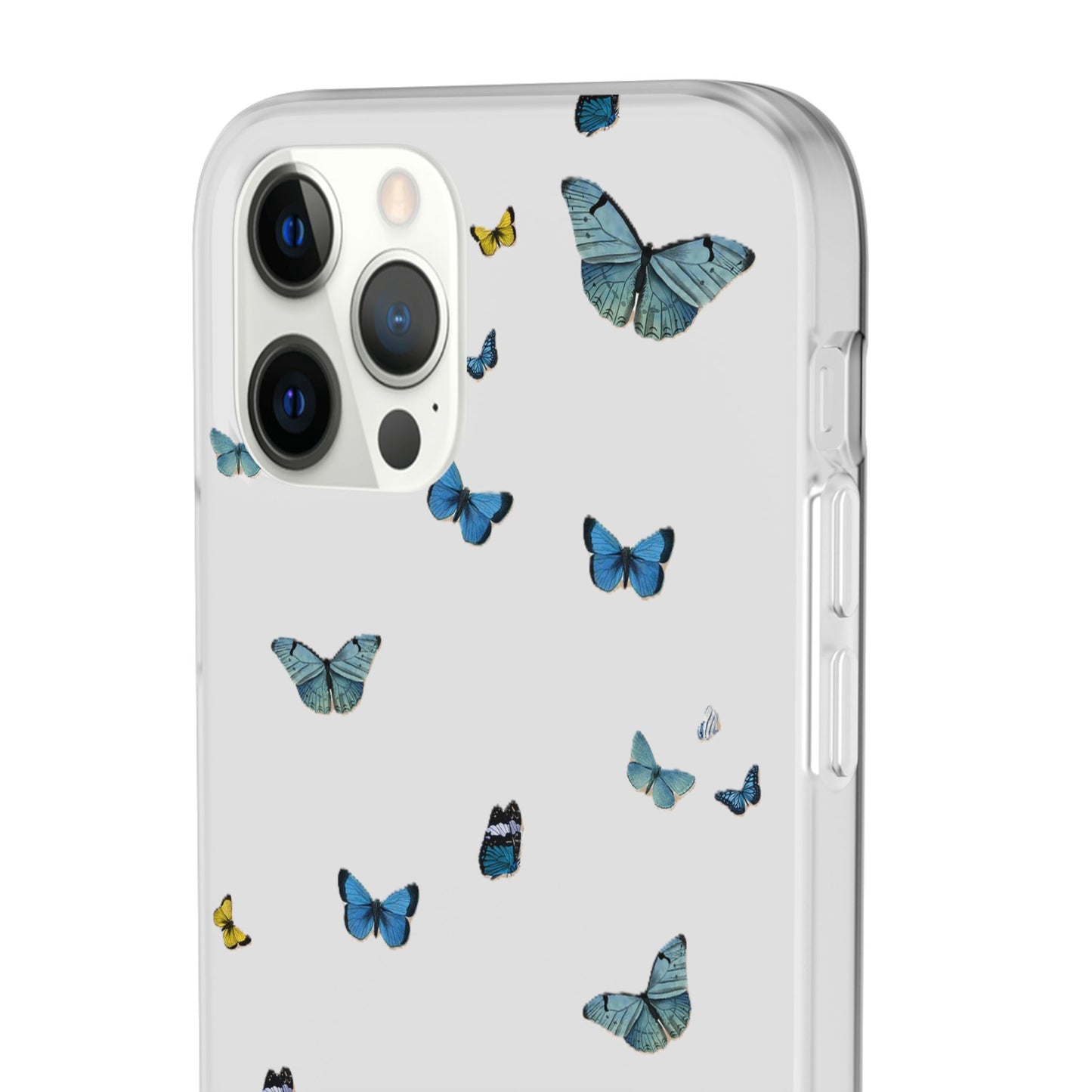 Butterfly Vibes Phone Case, Flexible Phone Cover, Elegant Phone Accessory, Gift for Nature Lovers, Spring Decor, Eco-Friendly Case