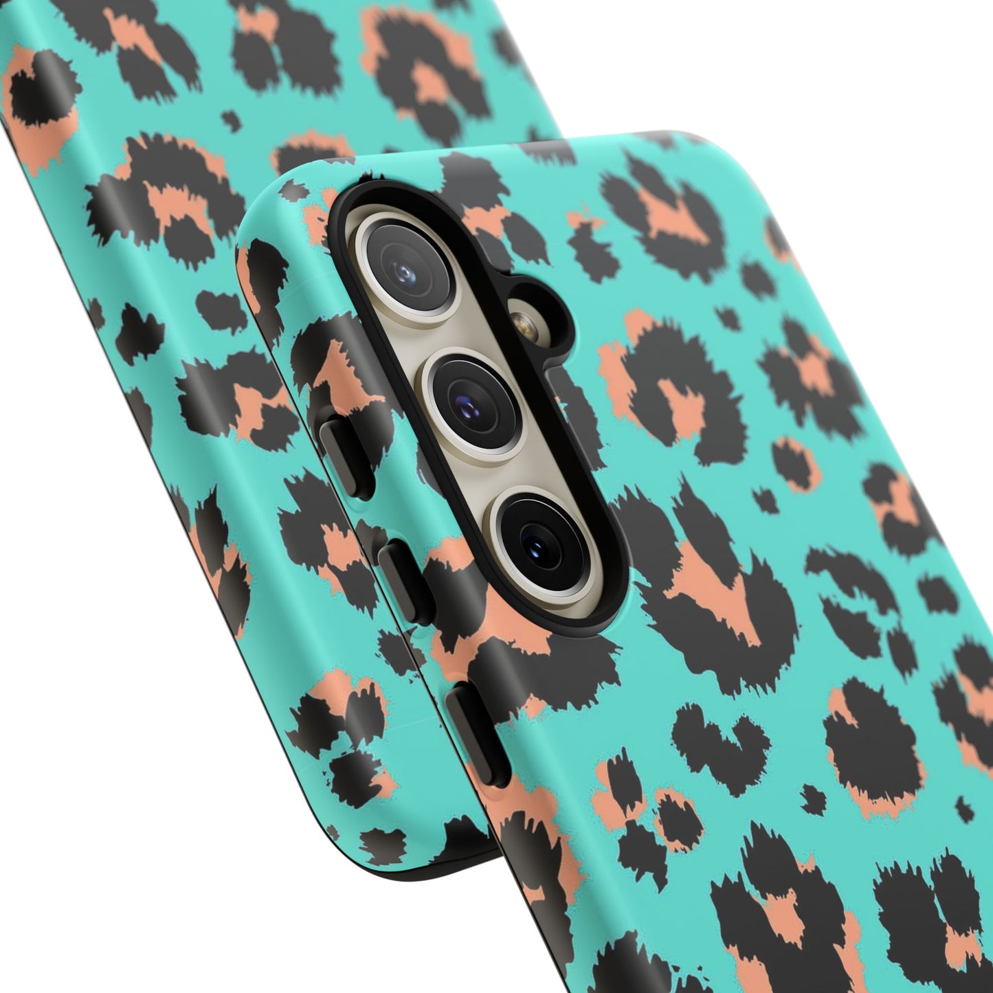 Leopard Print Phone Case, Tough Phone Case, Wild Style Accessory, Animal Print Cover, Stylish Phone Protection