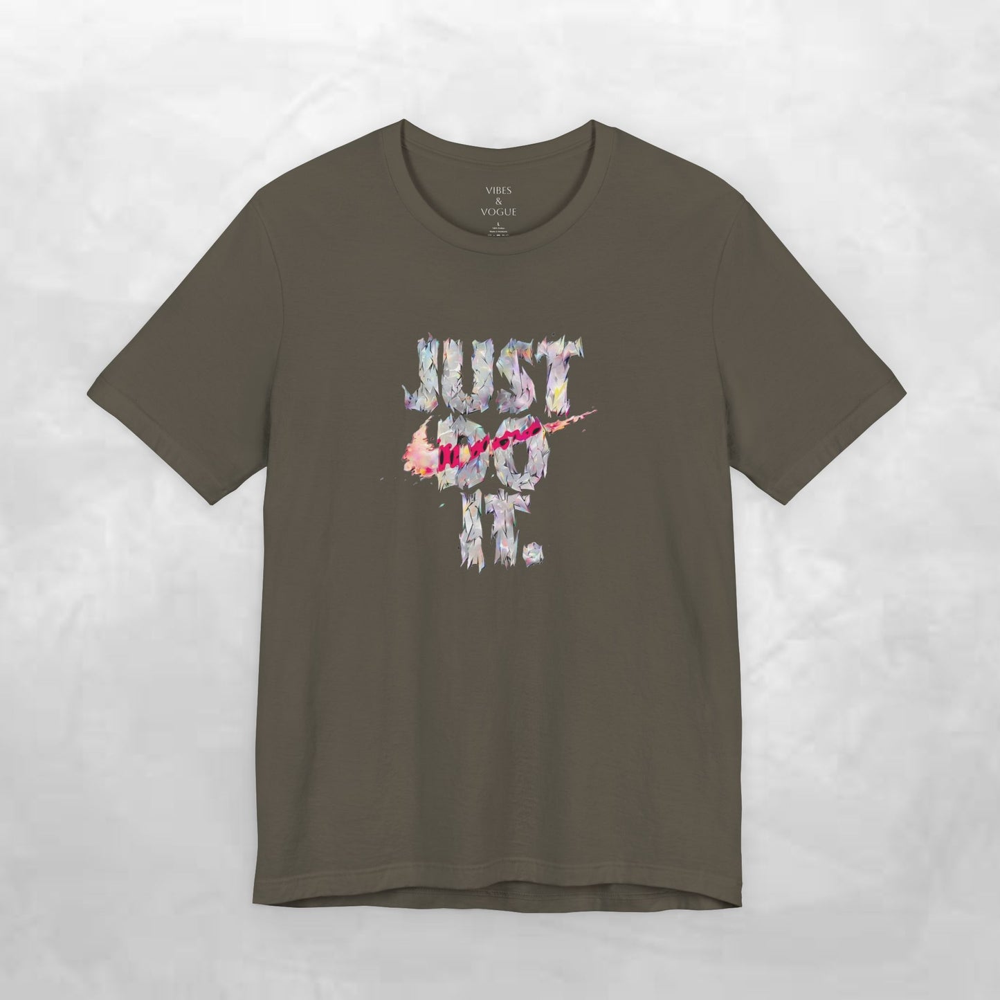 Motivational Graphic Tee - Unisex Jersey Short Sleeve T-Shirt, Just Do It Shirt, Casual Wear, Fitness Apparel, Gift Idea