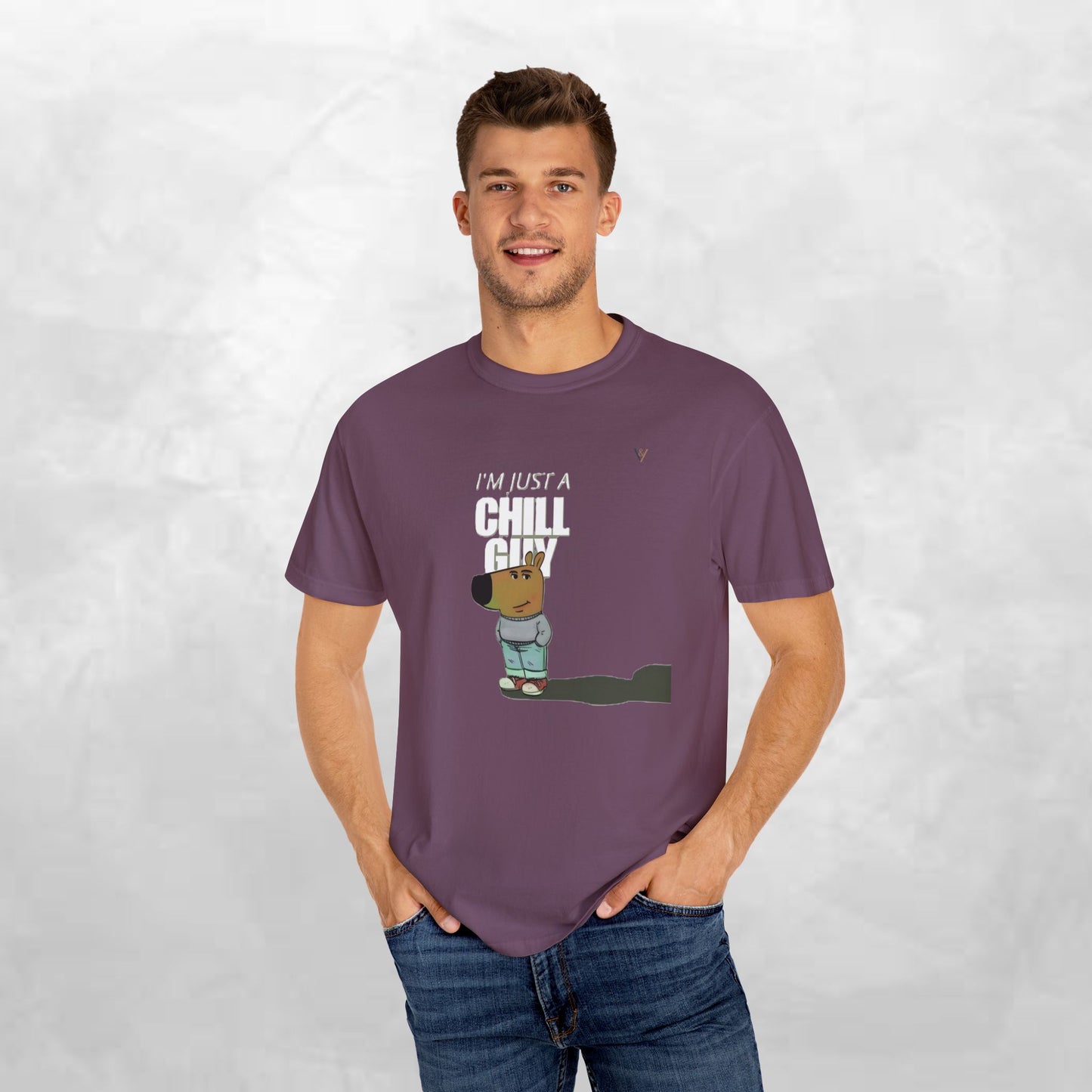 Chill Guy Graphic T-Shirt - Relaxed Unisex Tee for Casual Vibes