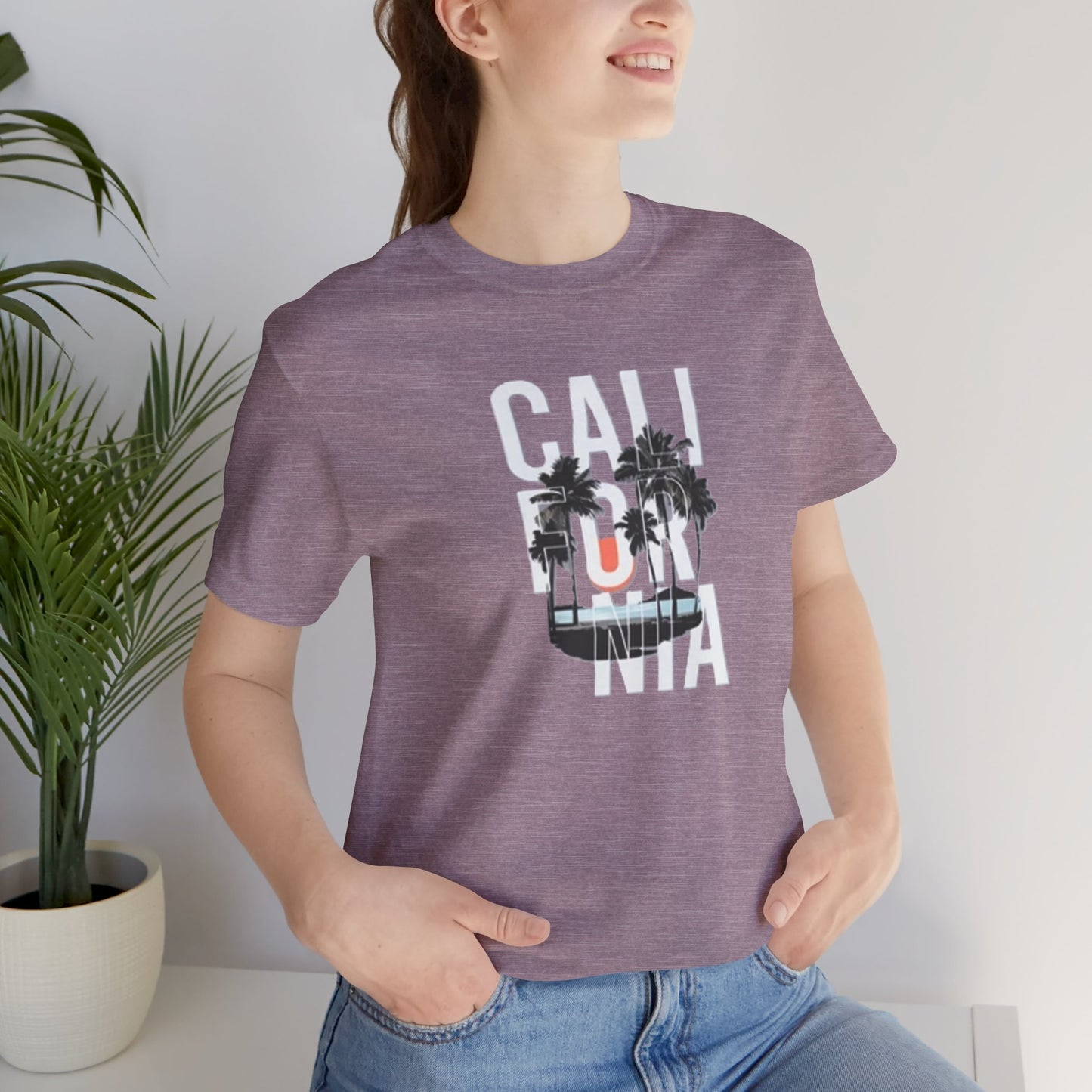 California Vibes Unisex Tee, Summer Fun T-Shirt, Casual Wear, Beach Day Shirt, Gift for Travelers, Holiday Fashion