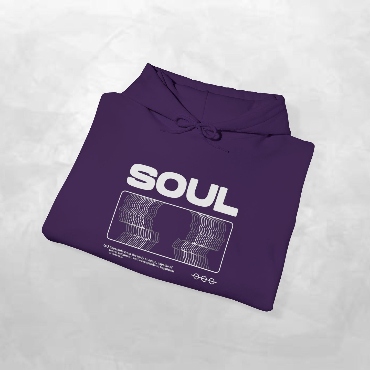 Soul Graphic Hoodie — Retro VHS Silhouette Streetwear