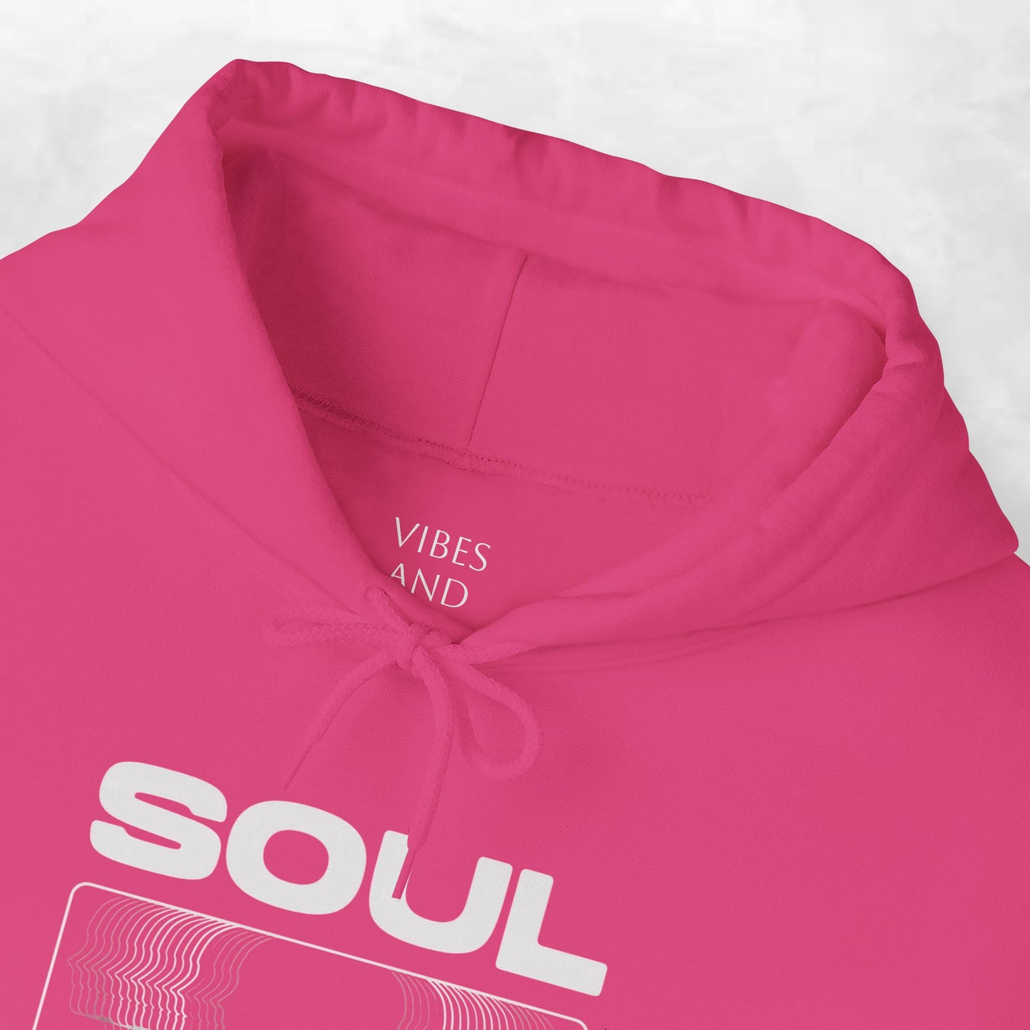 Soul Graphic Hoodie — Retro VHS Silhouette Streetwear