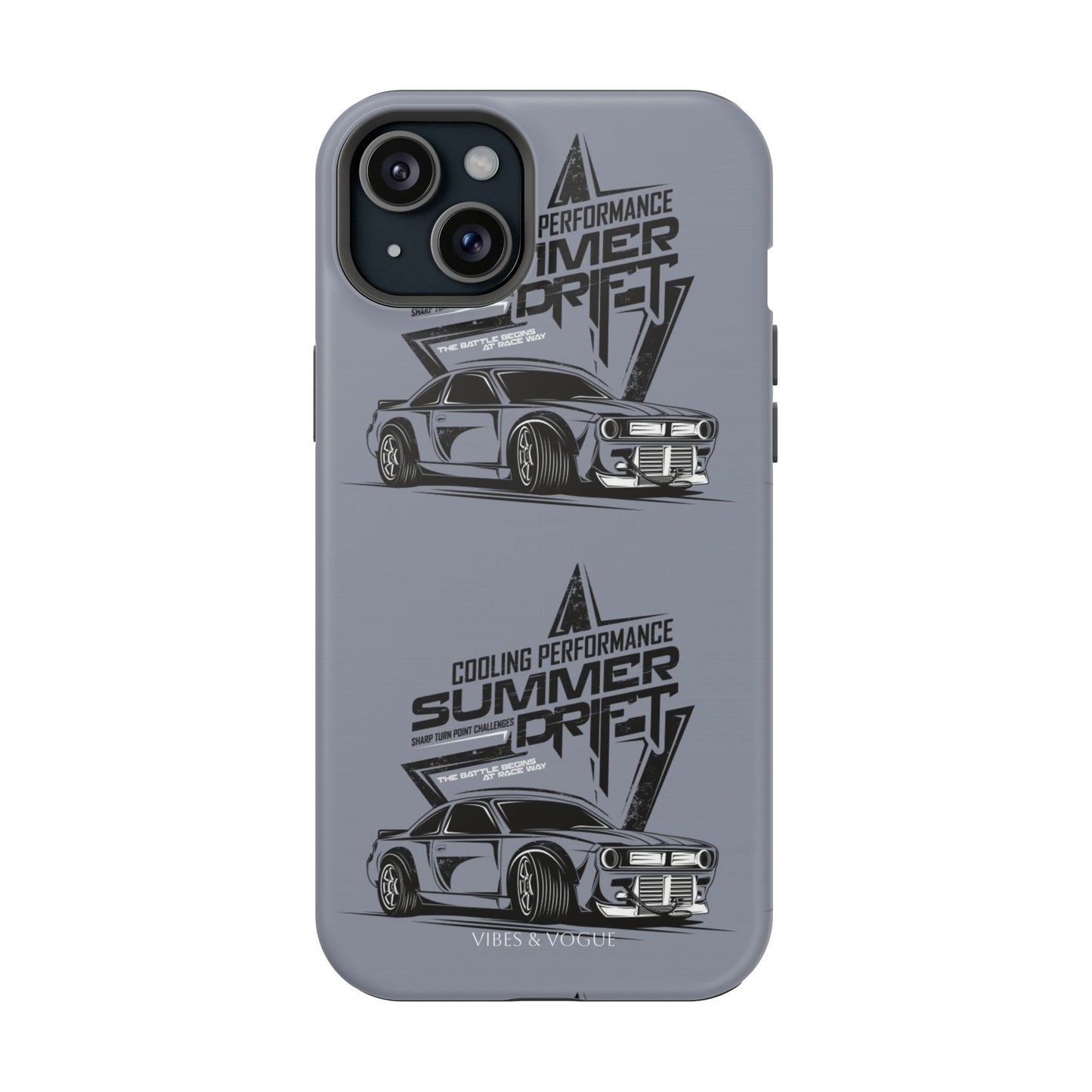 Summer Drift Racing Impact-Resistant Phone Case