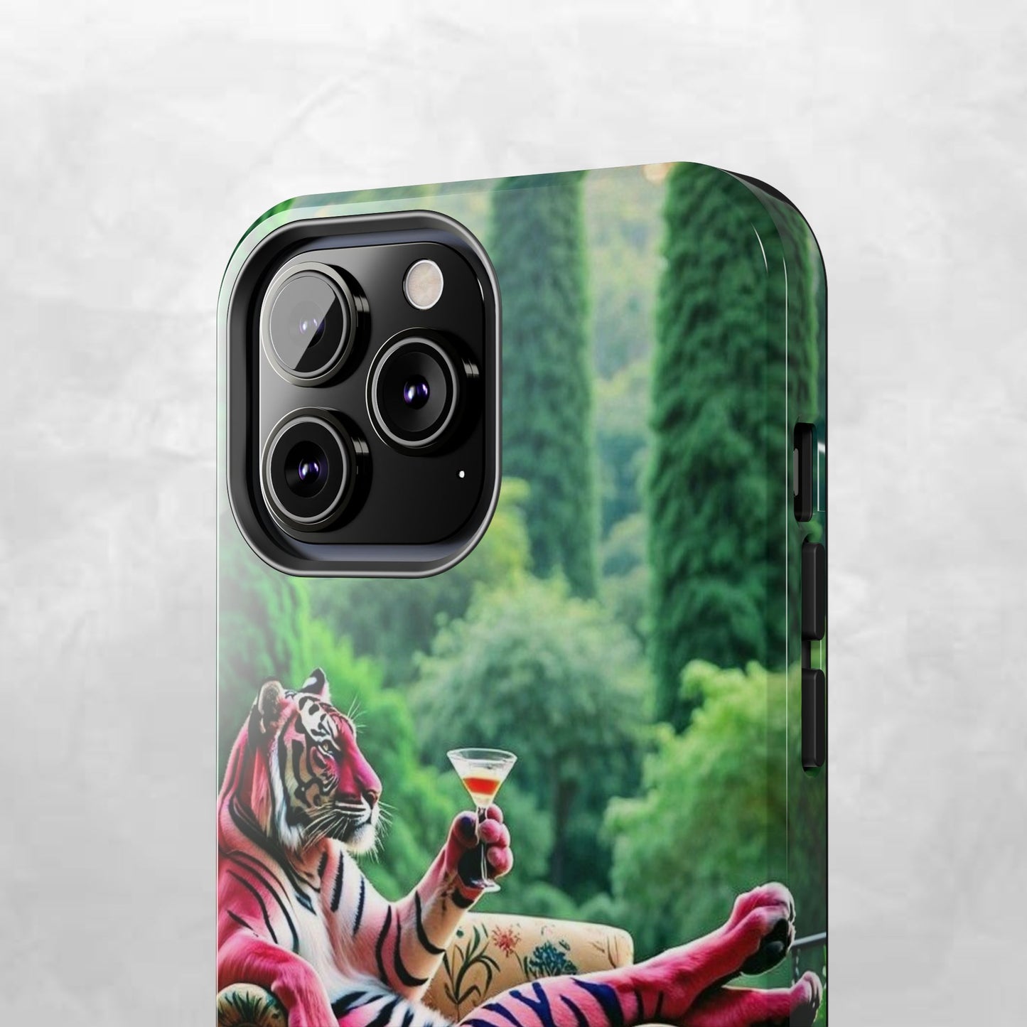 Relaxed Tiger Phone Case | Tough Case for Animal Lovers, Unique Gift for Friends, Stylish Tech Accessories, Fun Phone Cover, Vibrant Design
