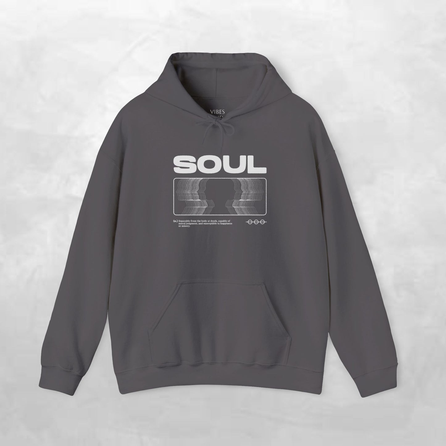 Soul Graphic Hoodie — Retro VHS Silhouette Streetwear
