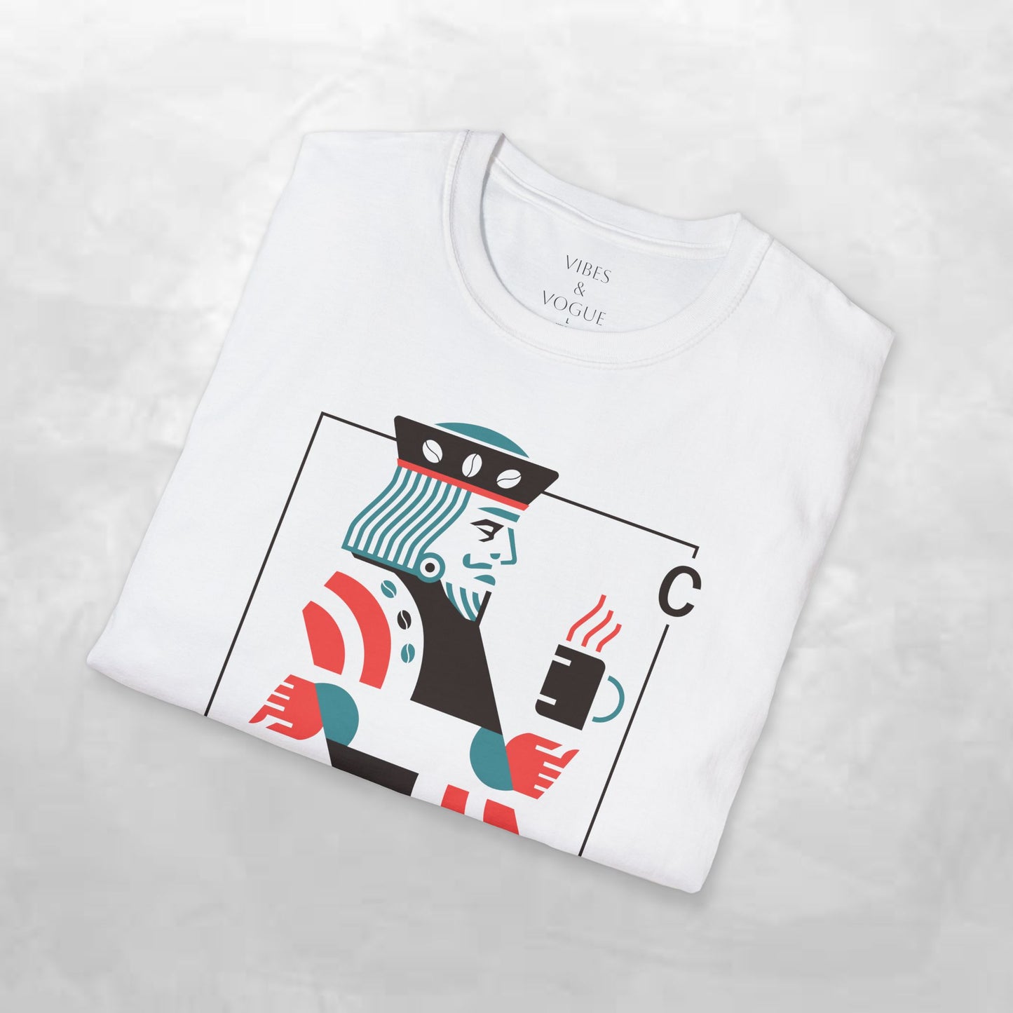King of Cups Graphic T-Shirt - Unisex Softstyle Tee