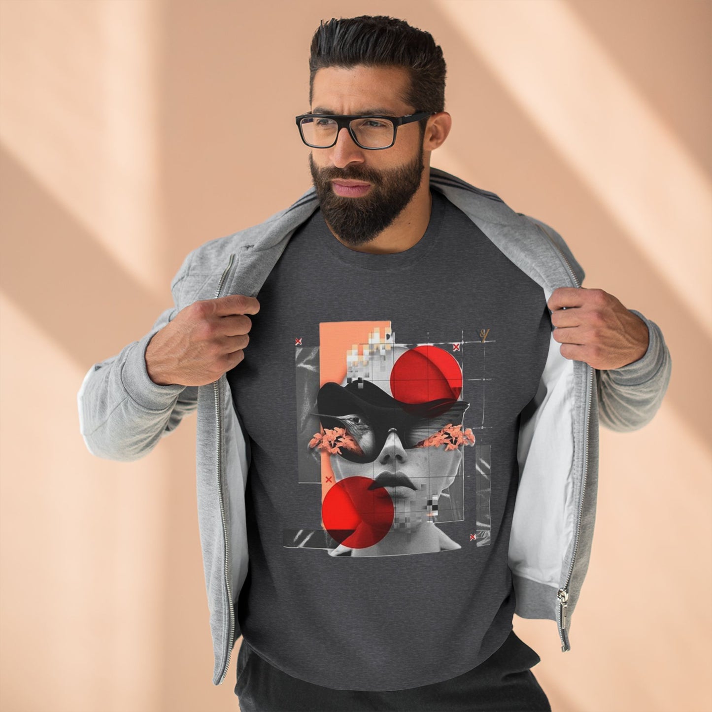 Minimalist Unisex Crewneck Sweatshirt – Cozy Casual Layering for Everyday Style