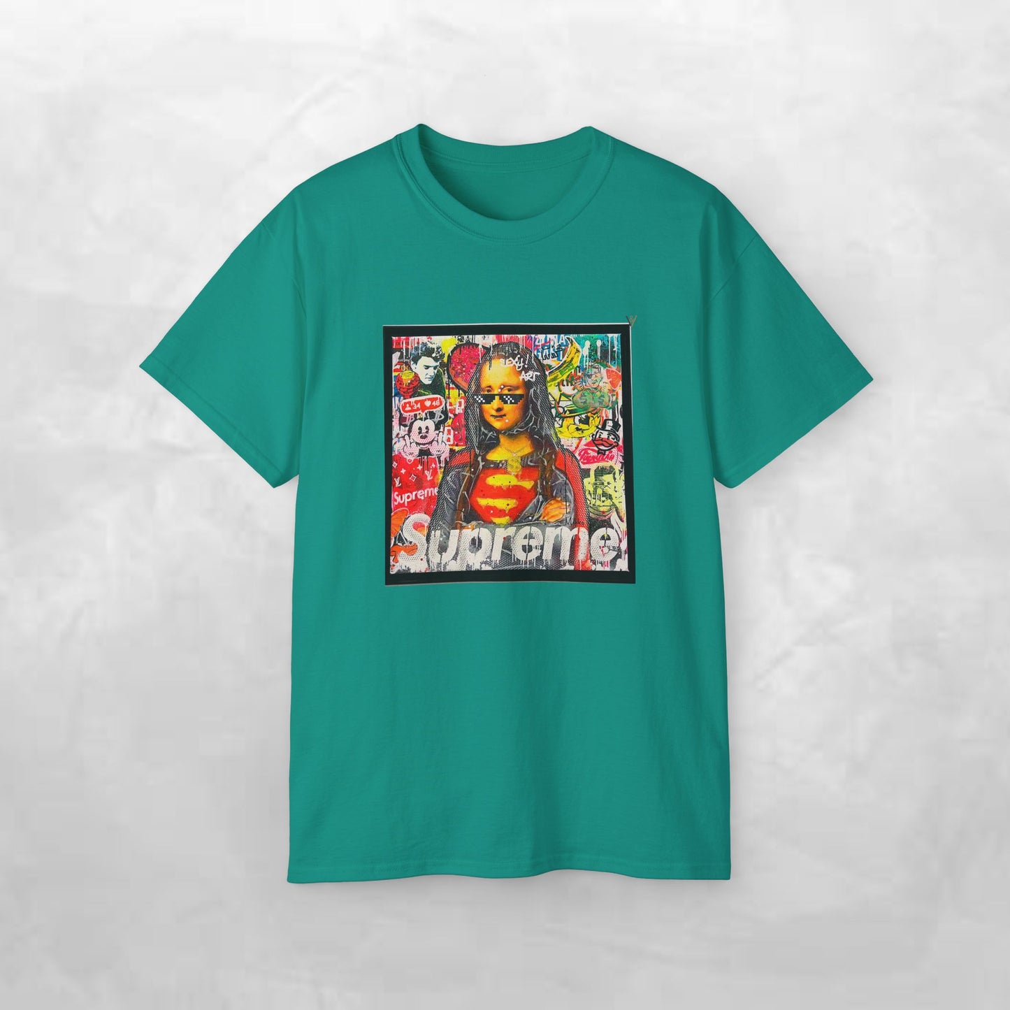 Bold Graphic Tee, Fun Casual Wear, Streetwear T-Shirt, Unisex Gift, Trendy Summer Style, Everyday Comfort Tee