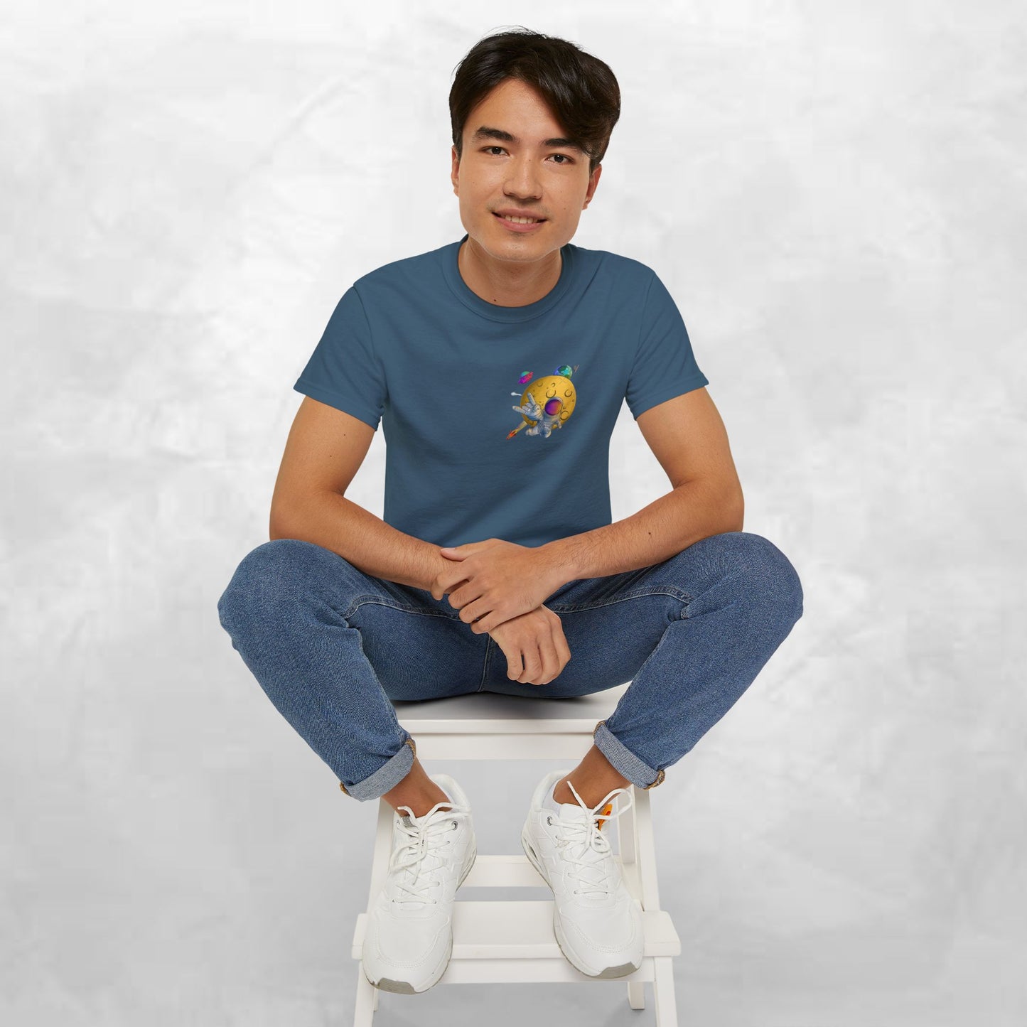 Funny Graphic Tee – "Happy Taco" Design for Food Lovers