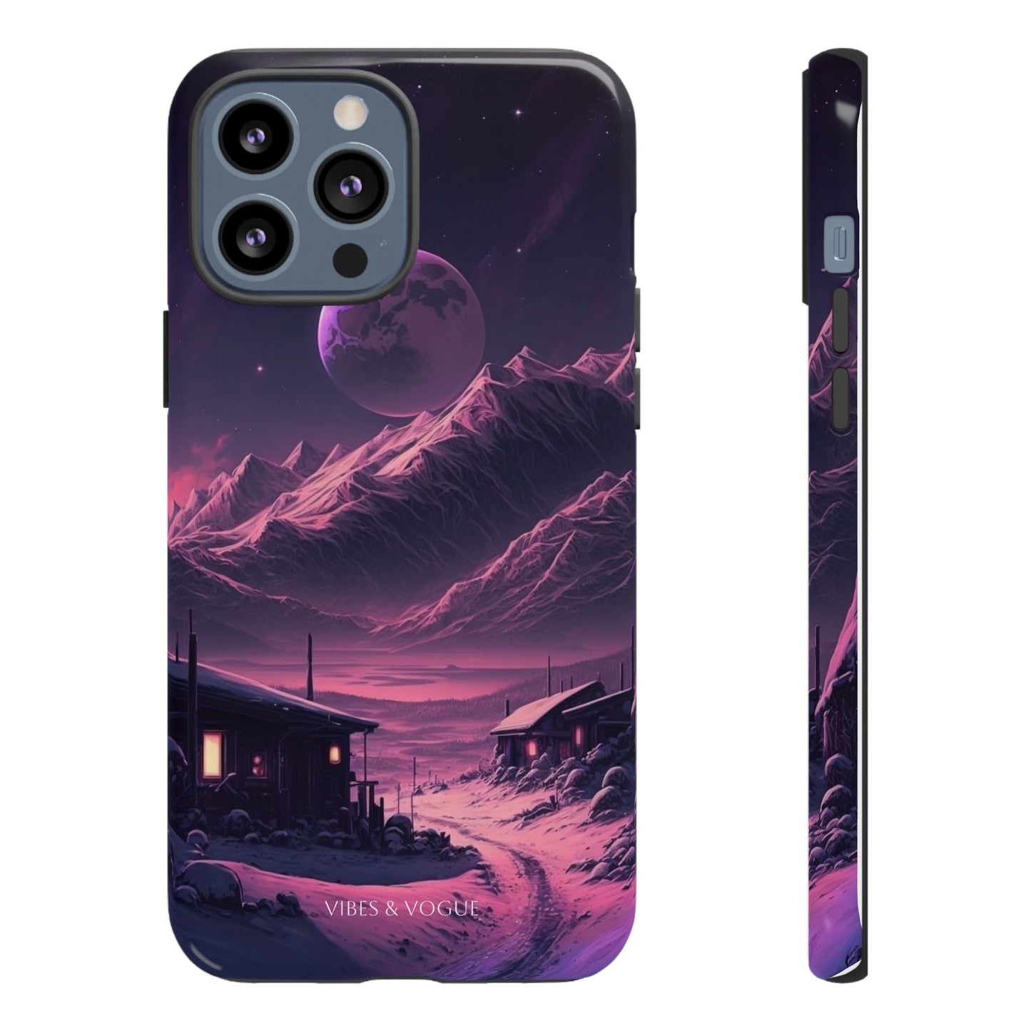 Futuristic Phone Case, Galaxy Aesthetic, Cosmic Art, Stylish Protection, Gifts for Tech Lovers