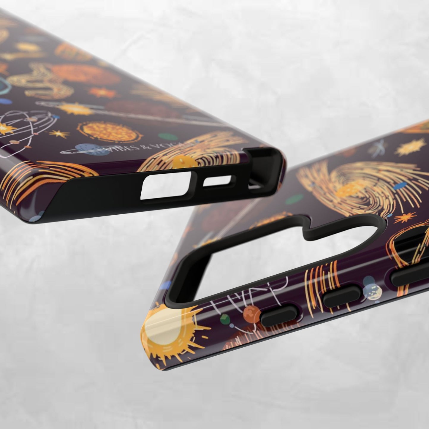 Space-Themed Phone Case - Cosmic Galaxy Design, Durable Protective Cover, Unique Gift, Celestial Lover's Accessory