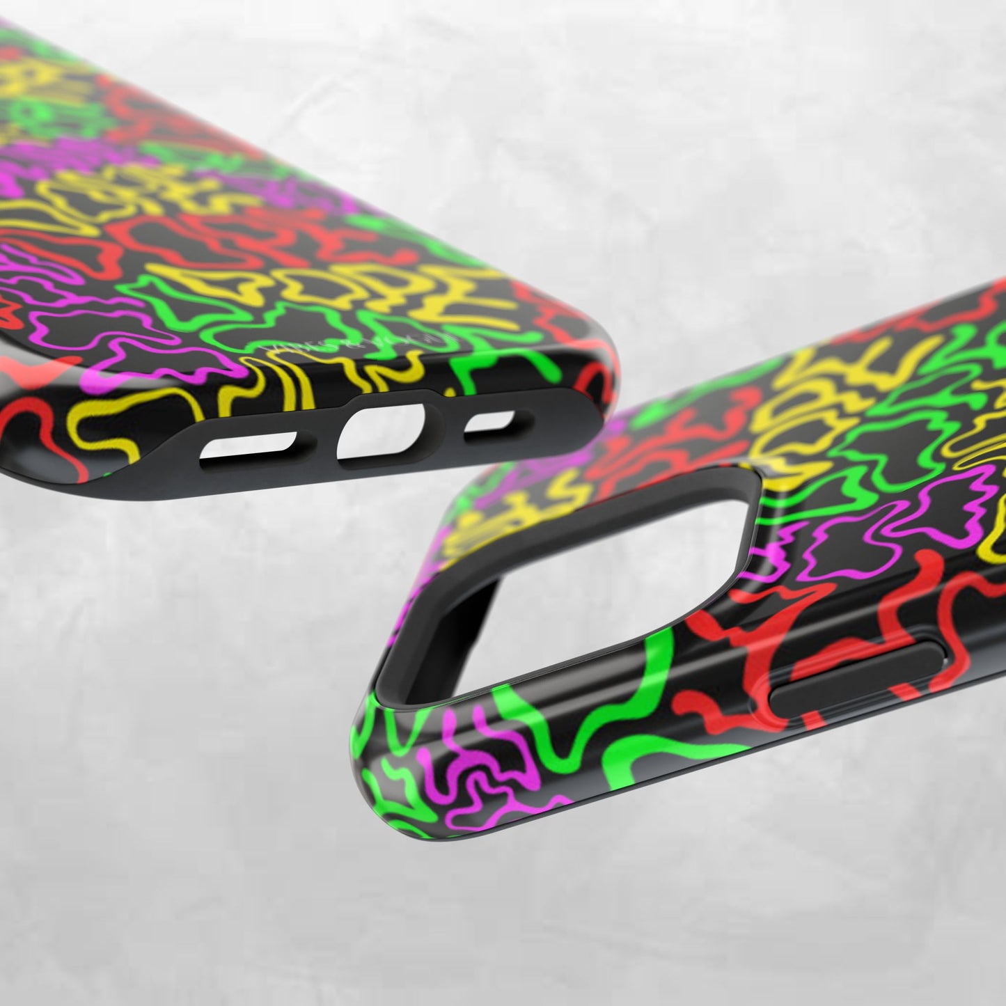 Colorful Magnetic Phone Cases, Funky Case for Teens, Cool Phone Accessories, Unique Gift for Friends, Vibrant Tough Cases, Phone Protection