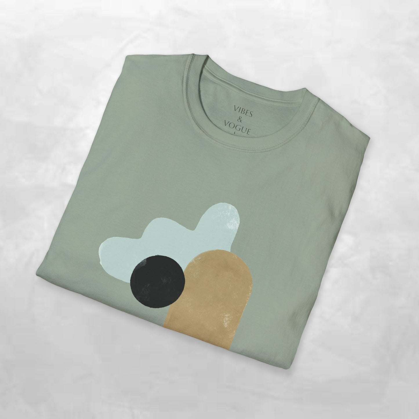 Vibes & Vogue Unisex Softstyle T-Shirt - Trendy Casual Wear for Art Lovers