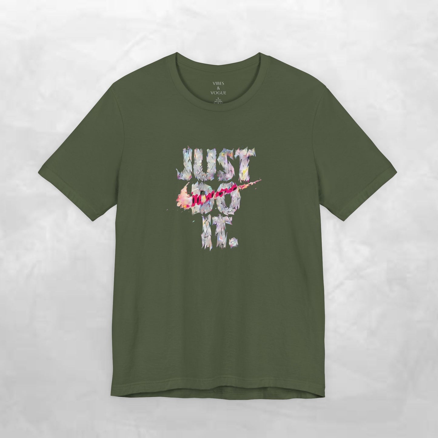 Motivational Graphic Tee - Unisex Jersey Short Sleeve T-Shirt, Just Do It Shirt, Casual Wear, Fitness Apparel, Gift Idea