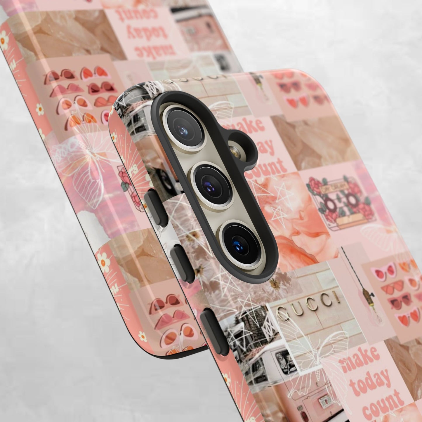 Stylish Phone Case for Trendsetters, Customizable Smartphone Cover, Vibes & Vogue Design, Floral Aesthetic Gift, Unique Tech Accessory