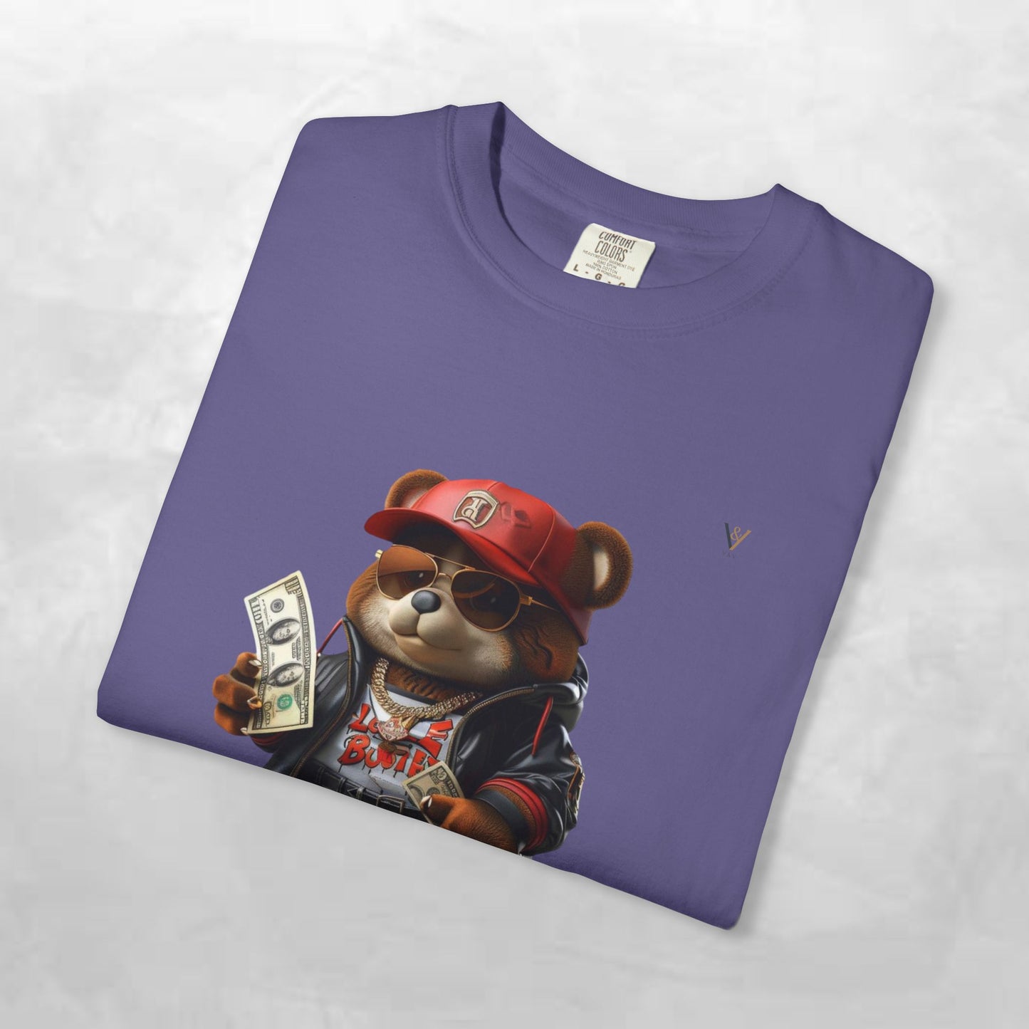 Urban Graffiti Bear T-Shirt, Streetwear Tee, Unisex Graphic Tee, Casual Wear, Gift for Hip-Hop Lovers, Fun and Trendy Fashion