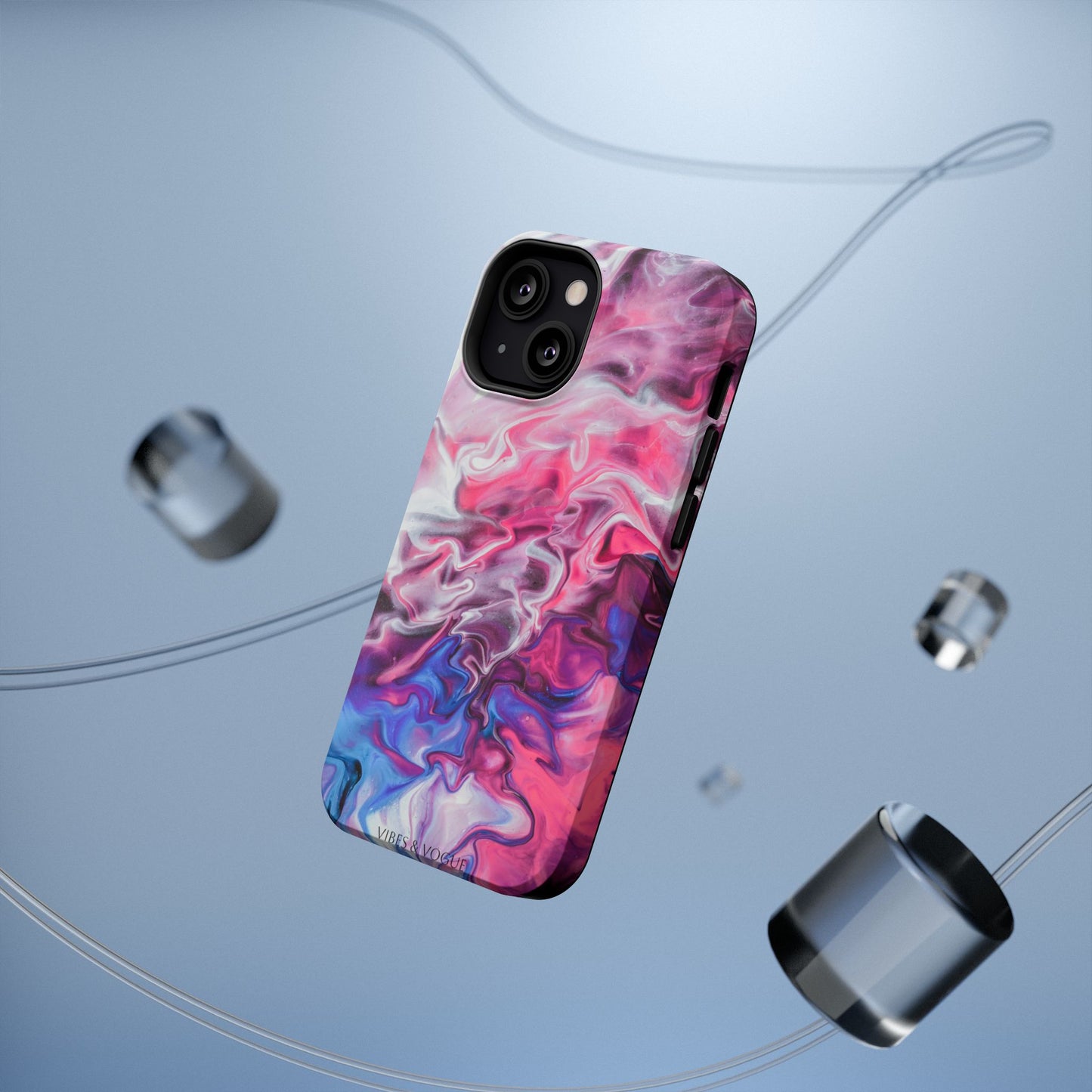 Vibrant Phone Case for Trendsetters | Abstract Marble Design, Impact-Resistant, Stylish Tech Accessory, Perfect Gift