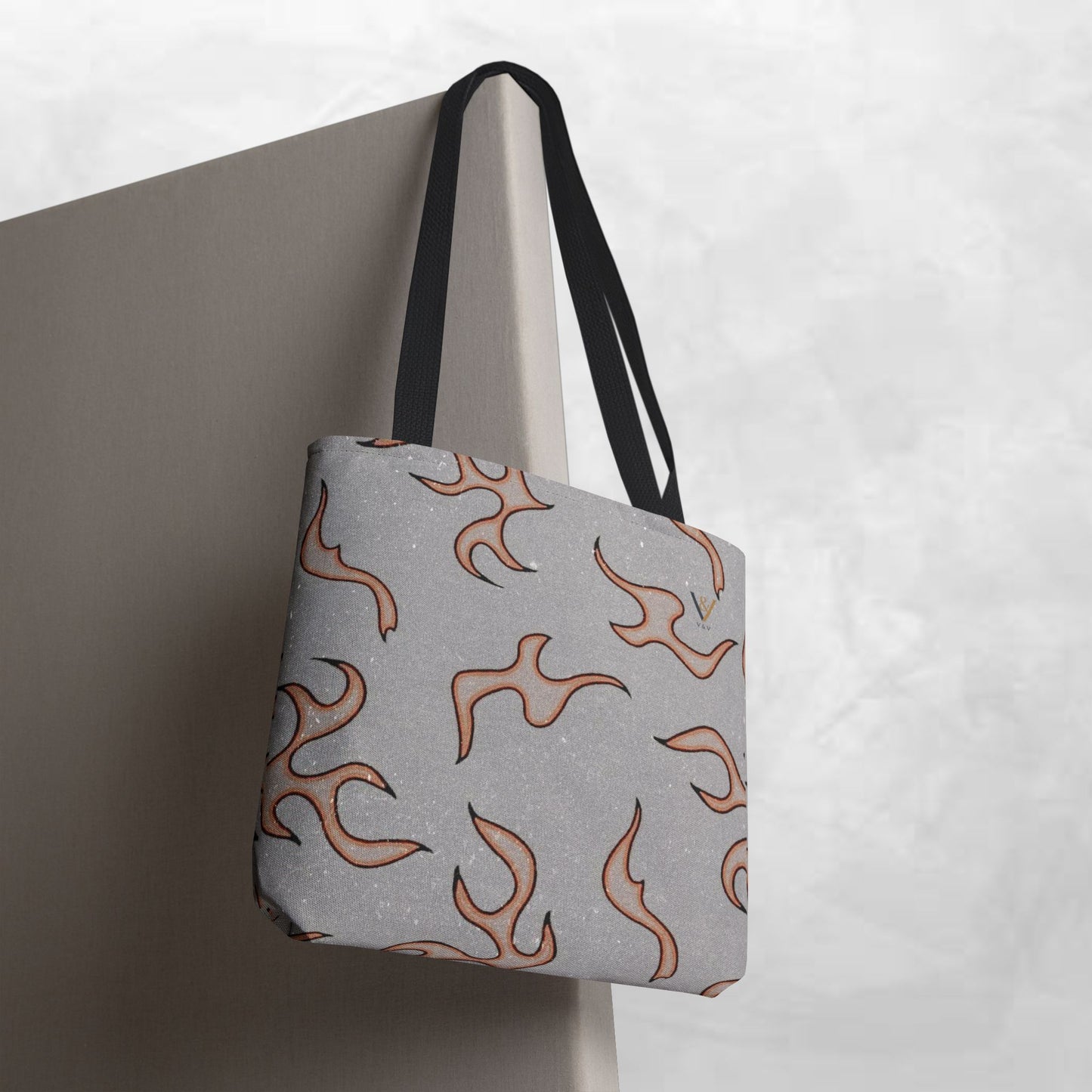 Stylish AOP Tote Bag - Trendy Reusable Shopping Bag, Casual Handbag, Gift for Her, Eco-friendly Tote, Everyday Carryall